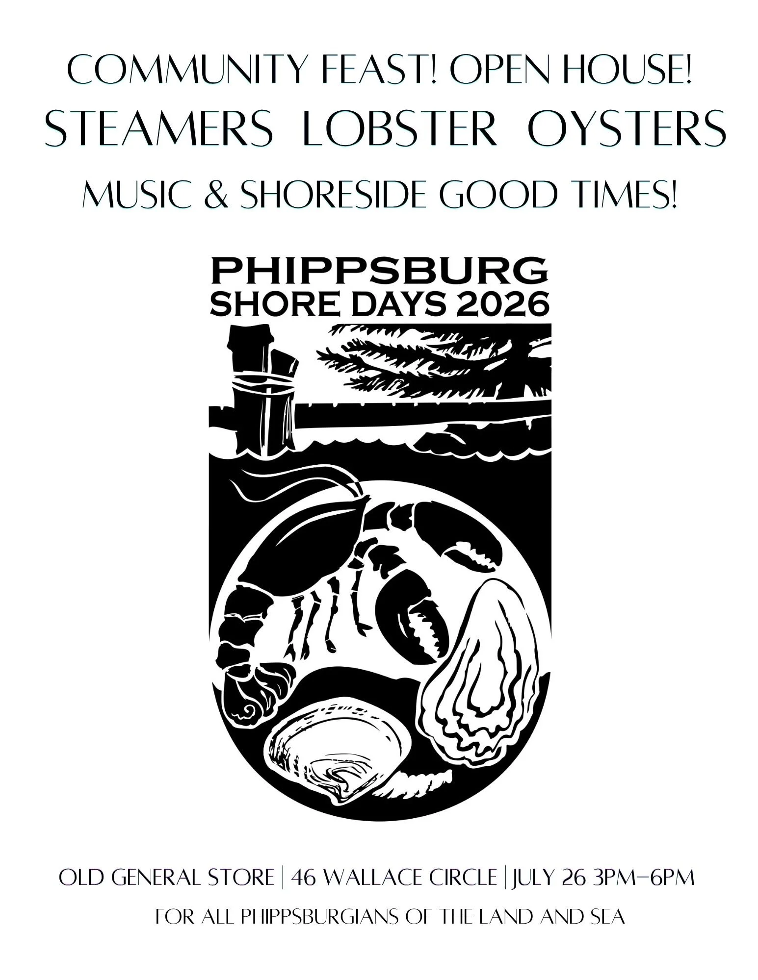SHORE DAYS: MUSIC, FOOD &amp; SHORESIDE GOOD TIMES!