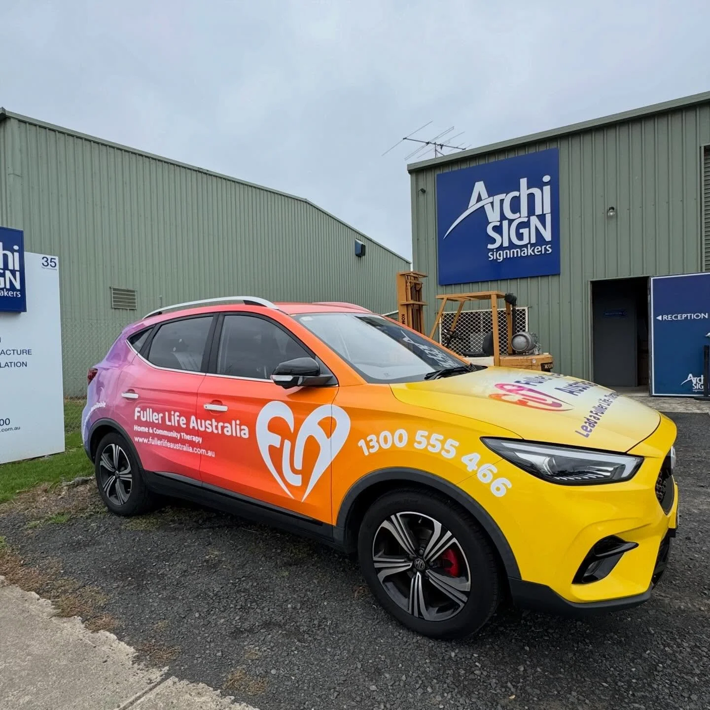 Full colour change wrap for @fullerlife_aus Phillip Island 

Great exposure to get your brand seen

#archisign 
#signs 
#carwraps 
#phillipisland