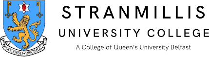 Stranmills University College logo with crest and text