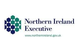 Northern Ireland Executive logo with a geometric green and blue emblem and the text 'Northern Ireland Executive' and the URL 'www.northernireland.gov.uk'.