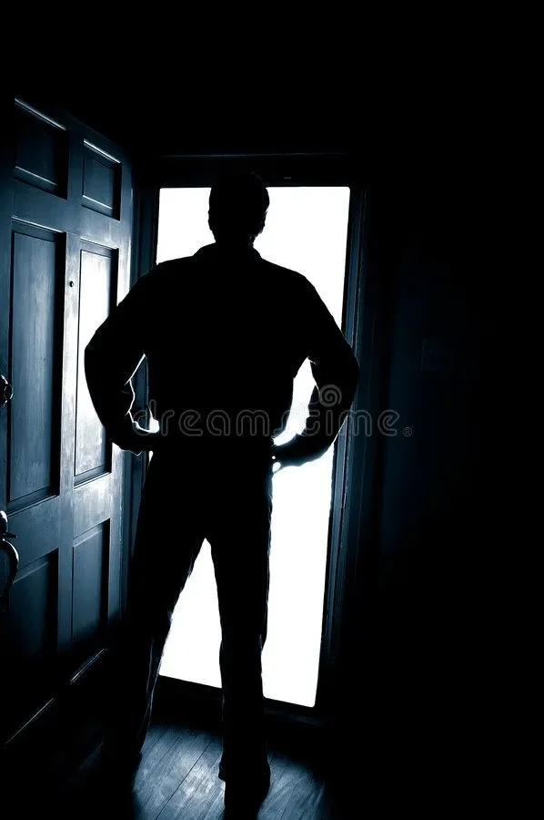 Standing Outside an Open Door