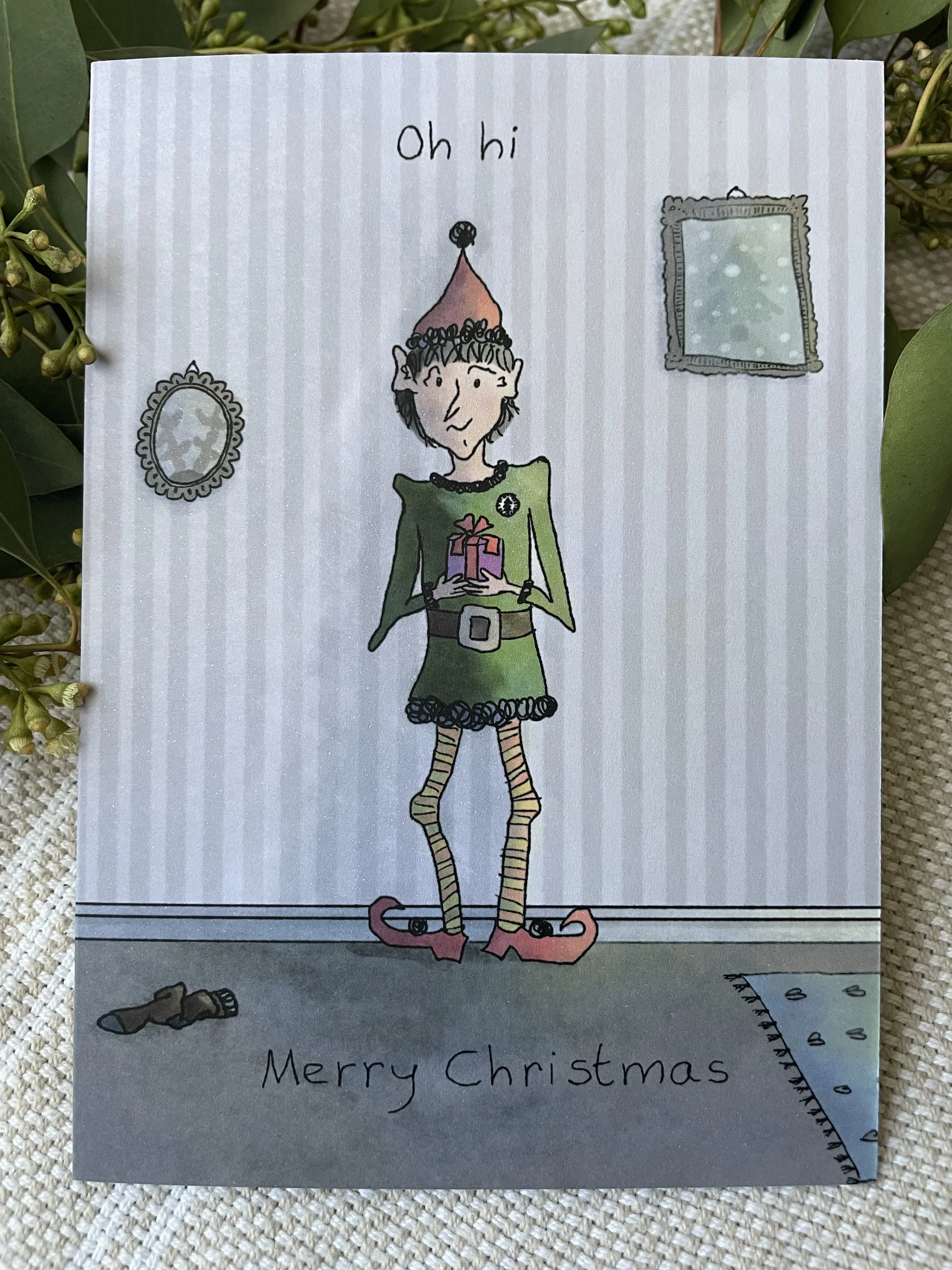 Oh hi - Greeting Card