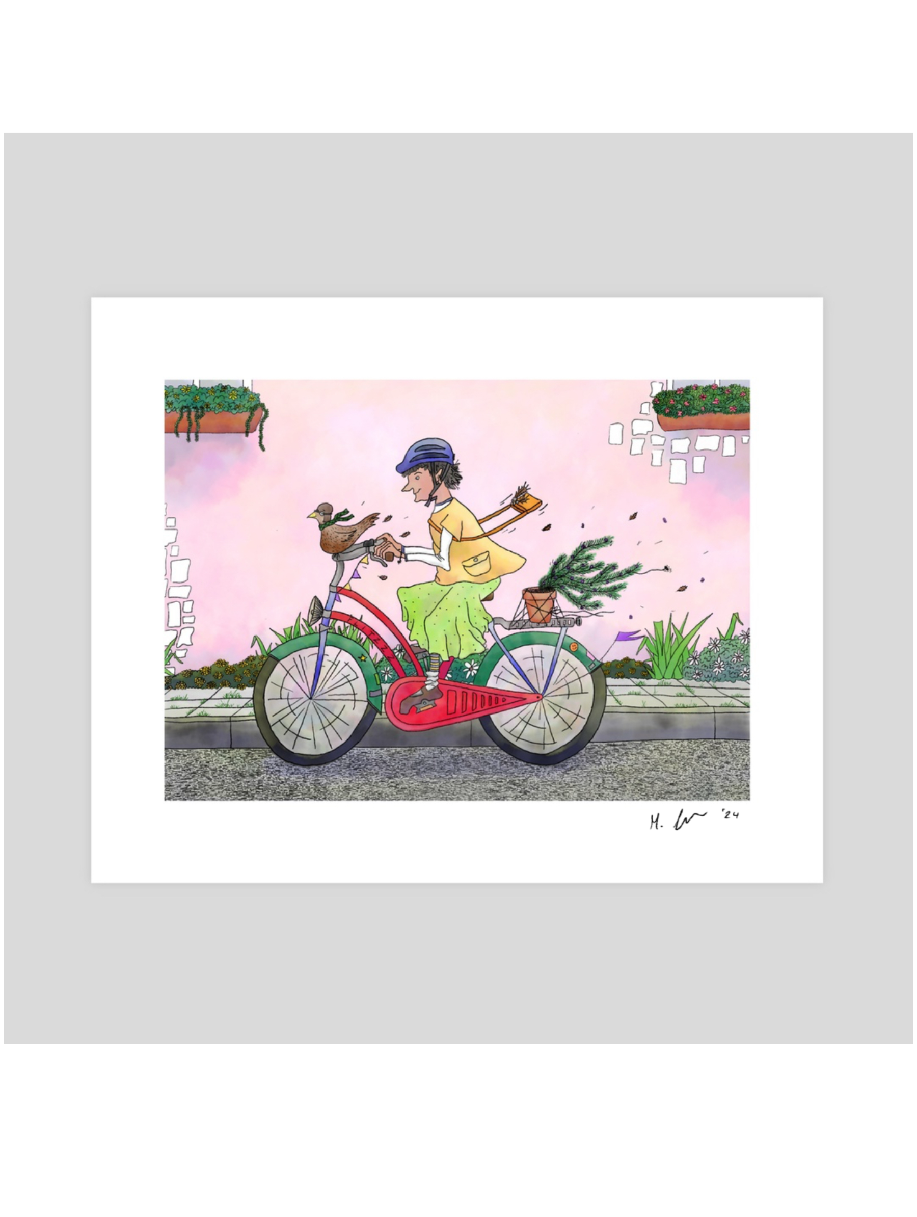 Out of the Way! - Art Print