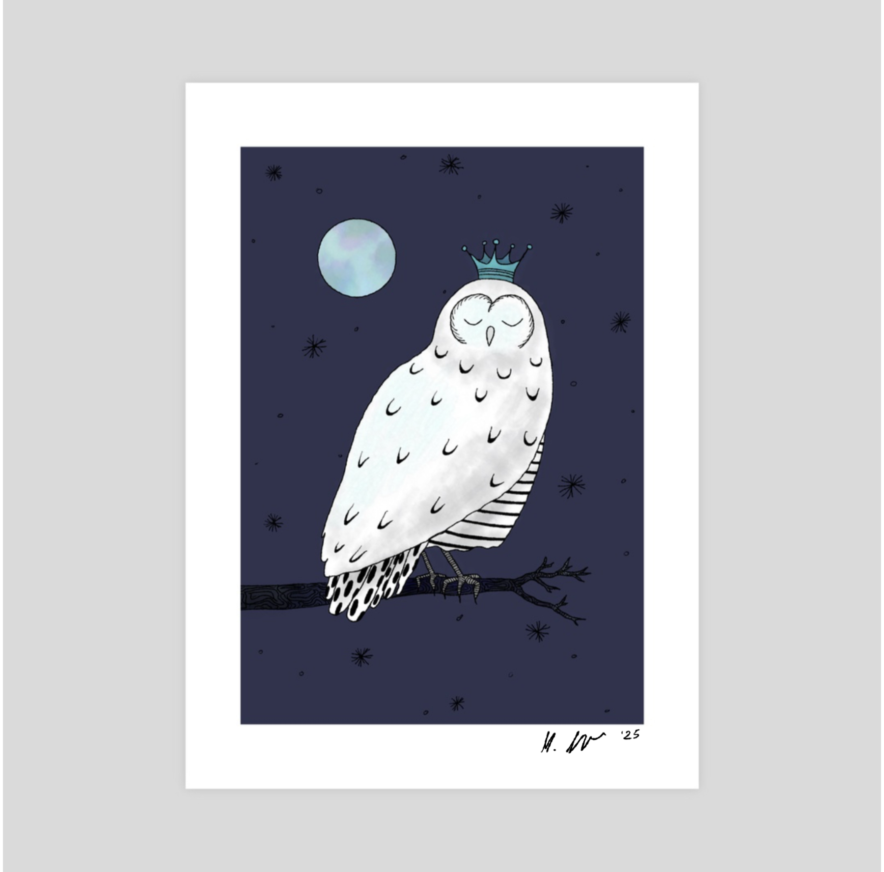 Queen of the Night - Art Print