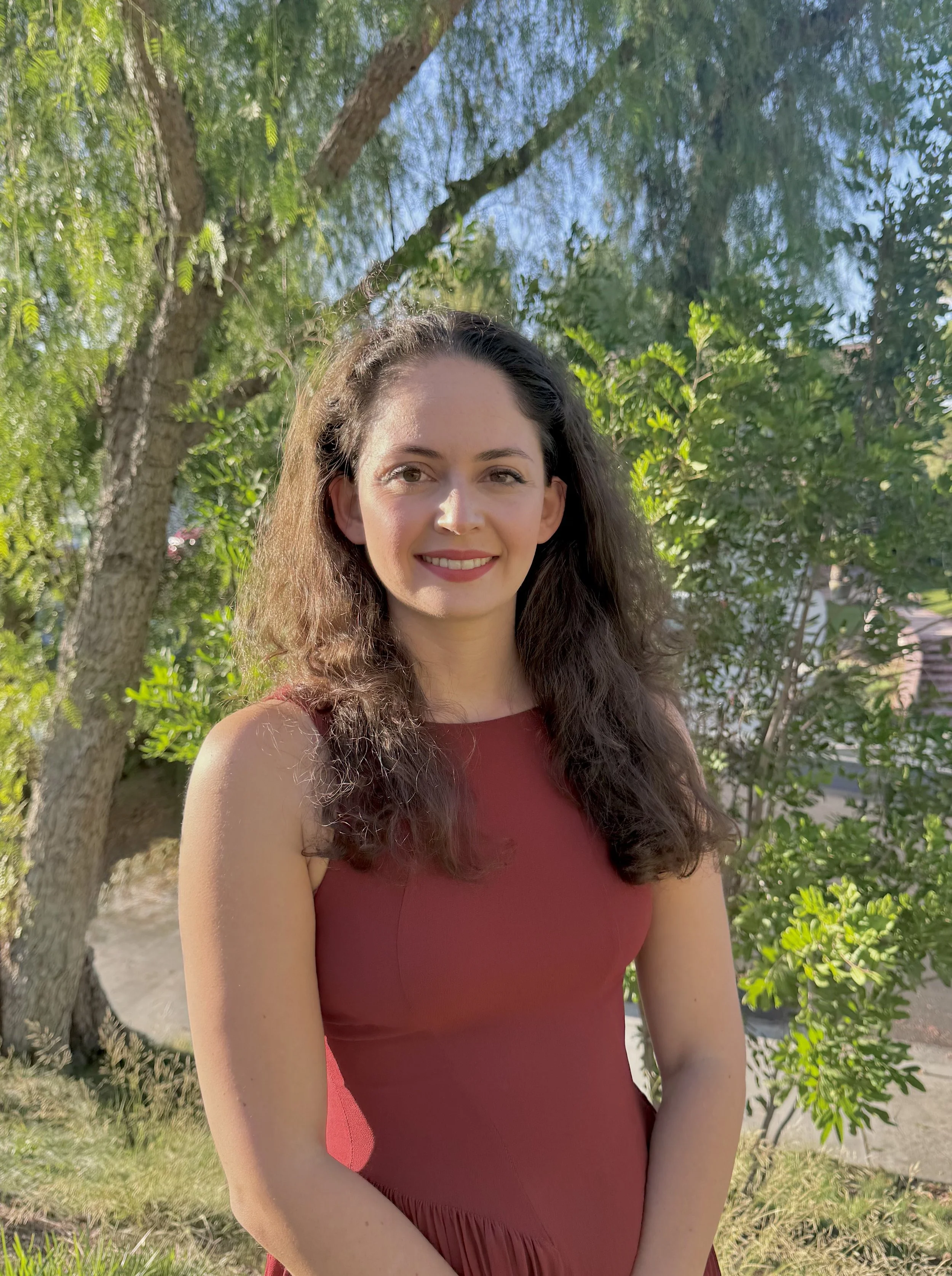 Dr. Emily Essid, PsyD, licensed clinical psychologist offering online therapy in California
