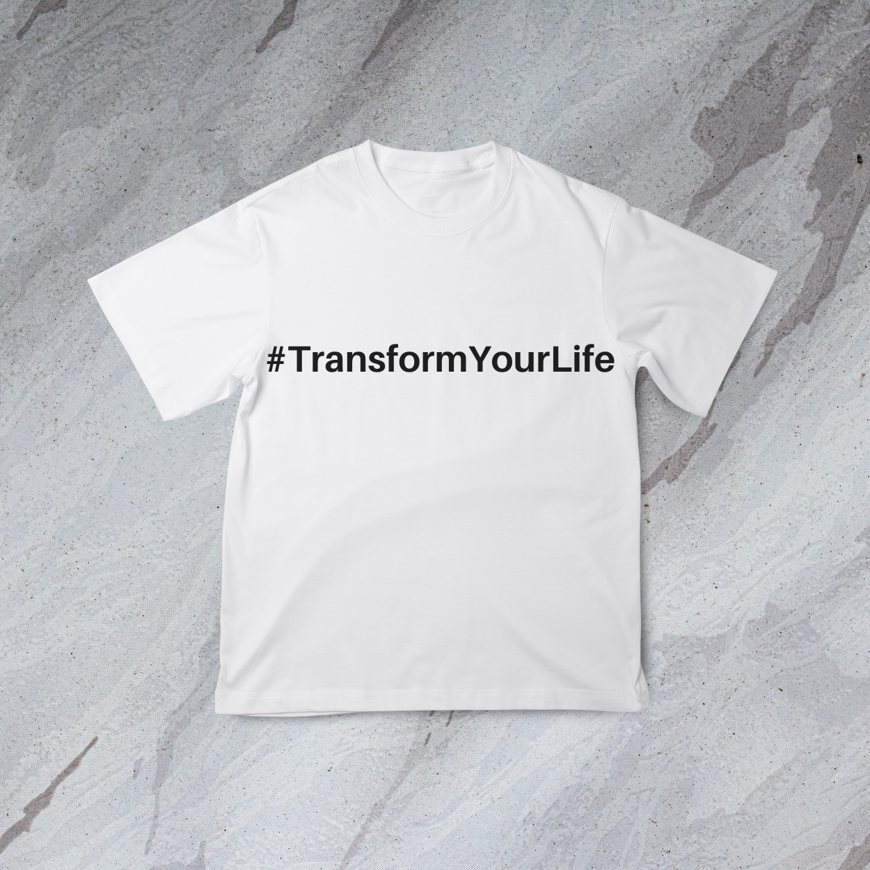 White Transform Tee