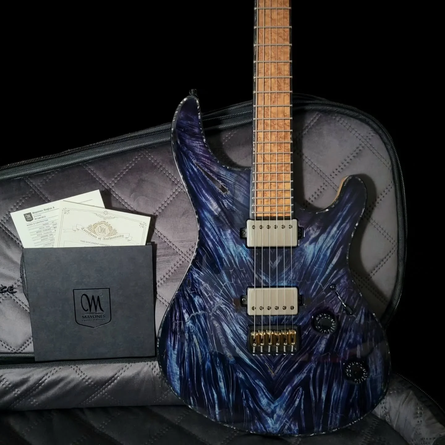 The Mayones Guitars we scored at NAMM are something else! 😍

Available Now! 🔥

These guitars won't last long.

#mayonesguitars #regius #namm #jasper #aquila #guitarporn #eightstring #sevenstring #metalguitar #wildguitarcollection