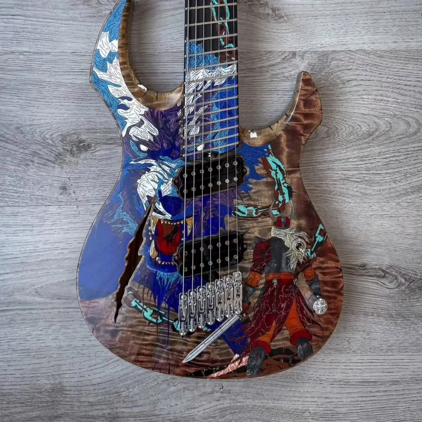 One of the most impressive builds we have ever seen!🤩

It is a true honor to have collaborated with Giulio for this build, it is a work of art and one of the best guitars we have played 🐺

#namm #guitarporn #gngguitars #garmr #tyr #morgoth #metalgu