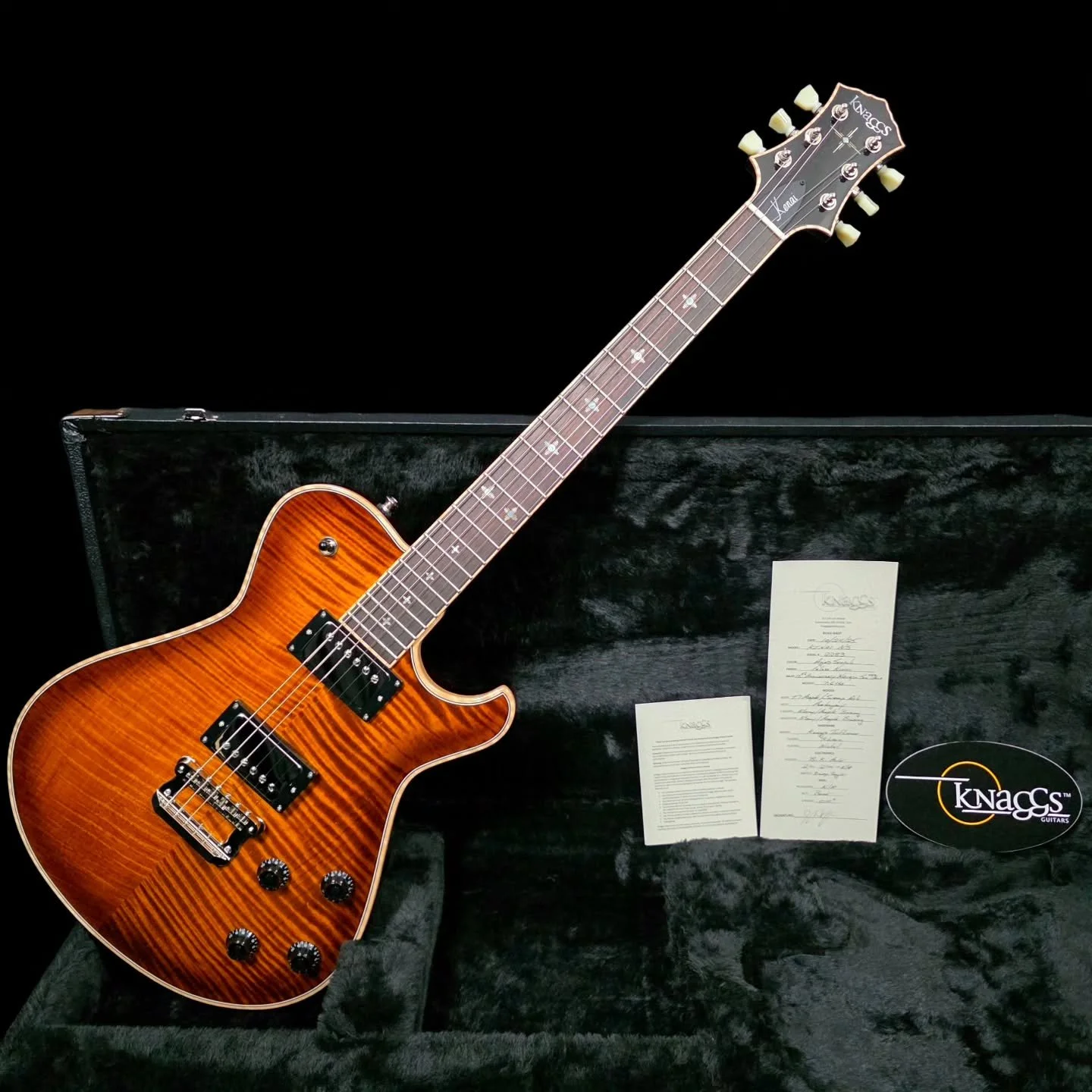 Las primeras Knaggs oficialmente en M&eacute;xico 😍

@knaggsguitars 

#boutiqueguitars #knaggsguitars #guitarporn #bareknucklepickups #kenai #wildguitarcollection