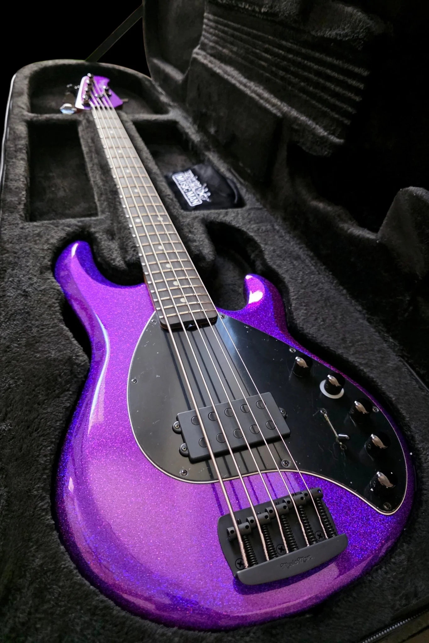 Ernie Ball Music Man DarkRay 5 - Plasma Purple