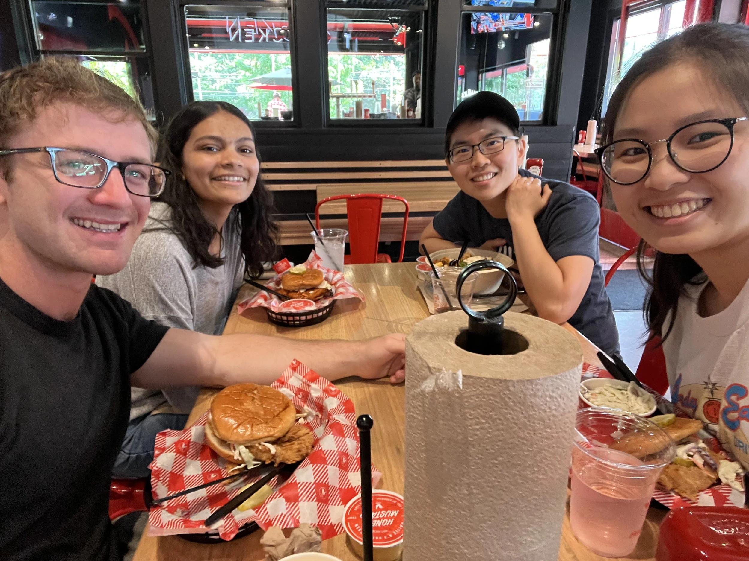Ida's undergraduate trainees at Georgia Tech