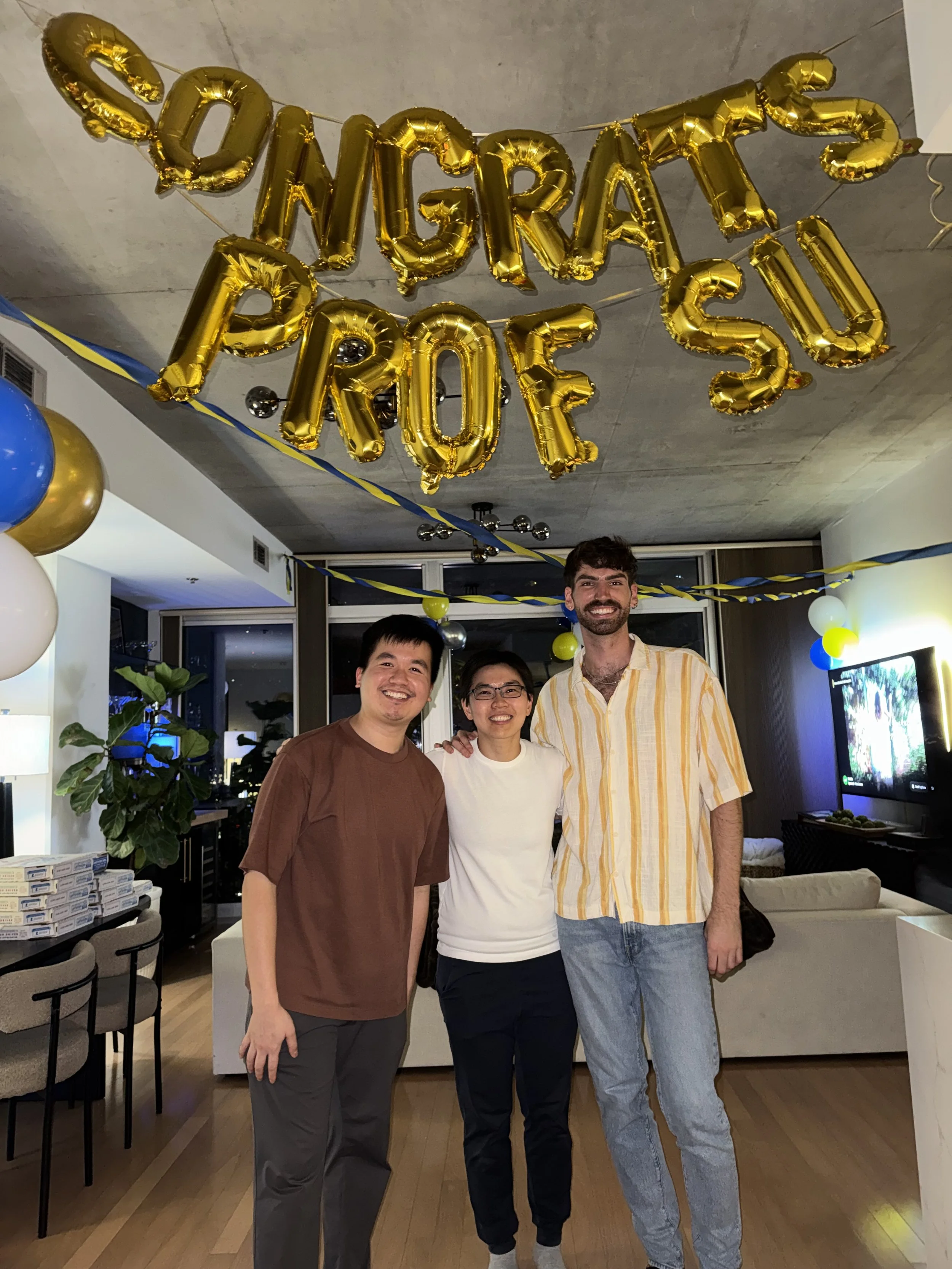 Goodbye party for Ida before she joined UCLA