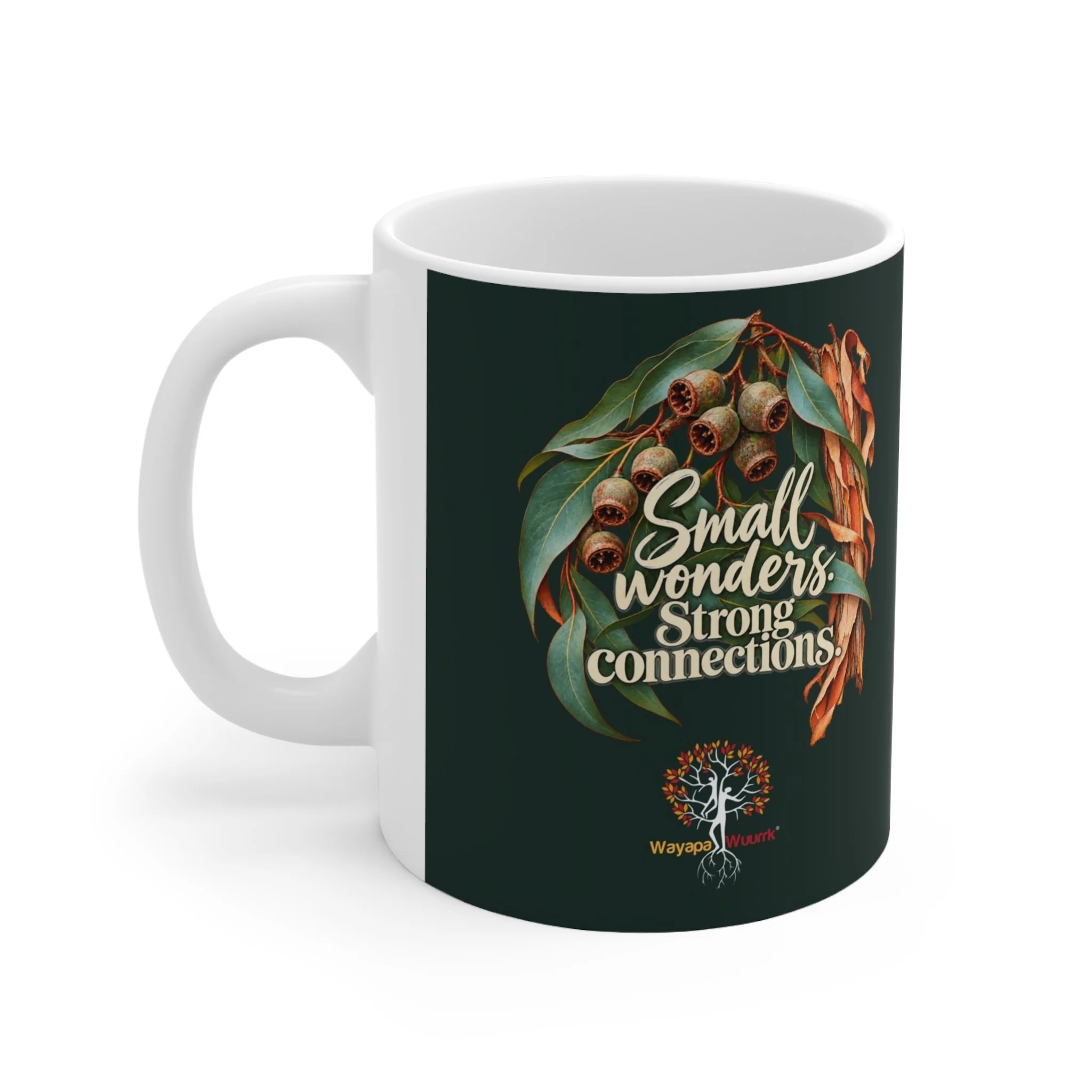 Small Wonders, Strong Connections - Wayapa Gumnut Ceramic Mug