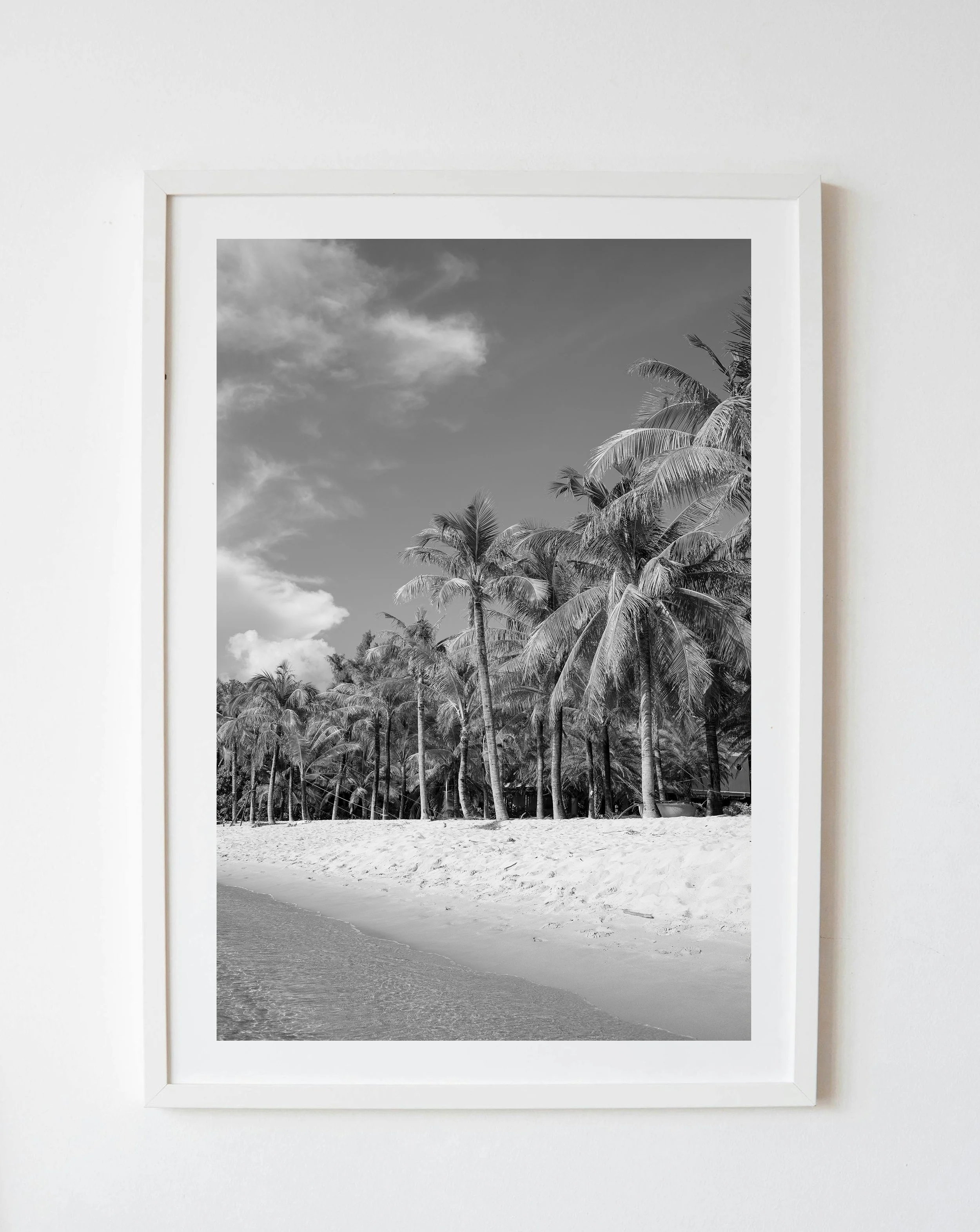 The Island – Black & White Island Fine Art Print | Isla Arthouse