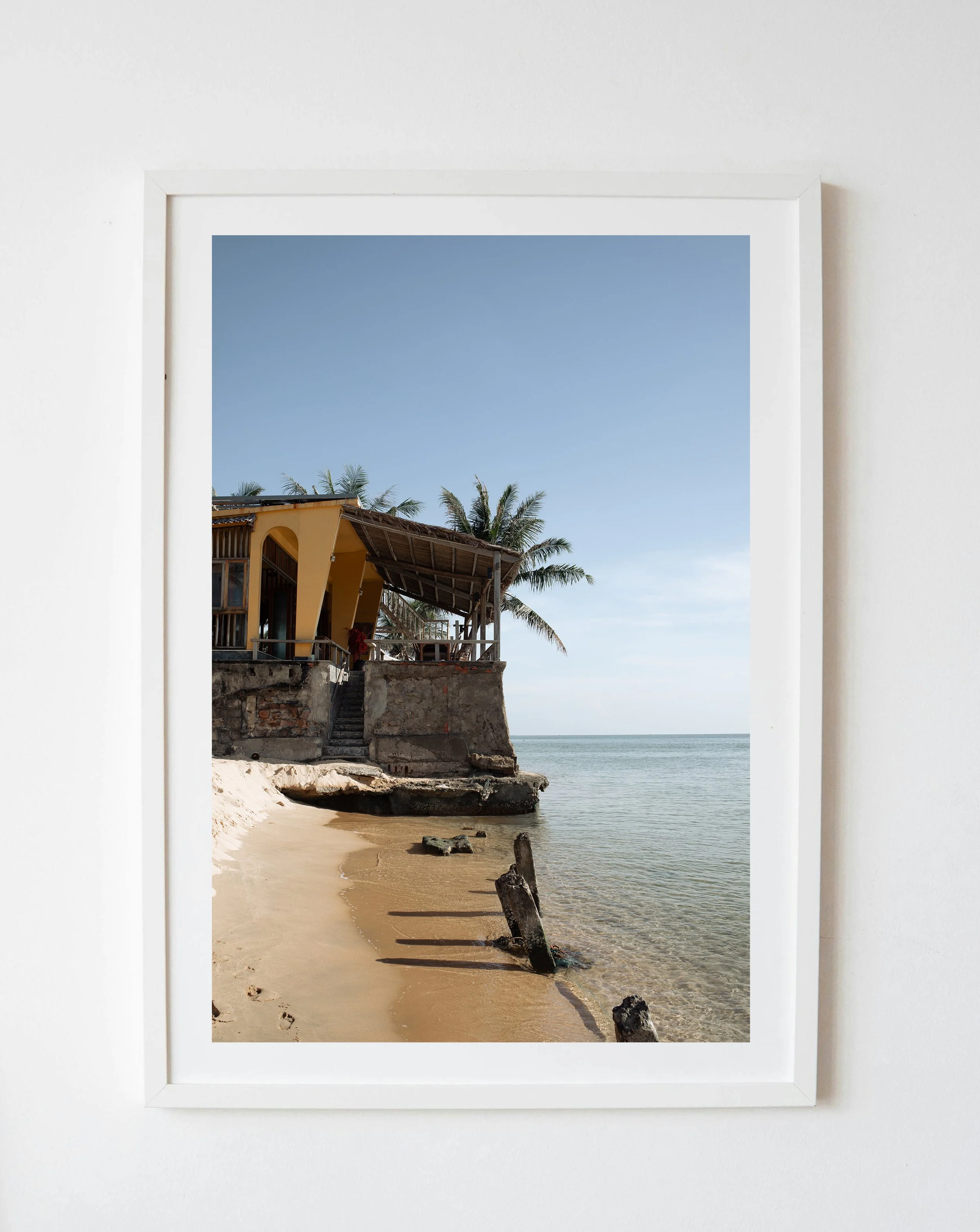 Stillness by the Sea – Beach Fine Art Print | Isla Arthouse