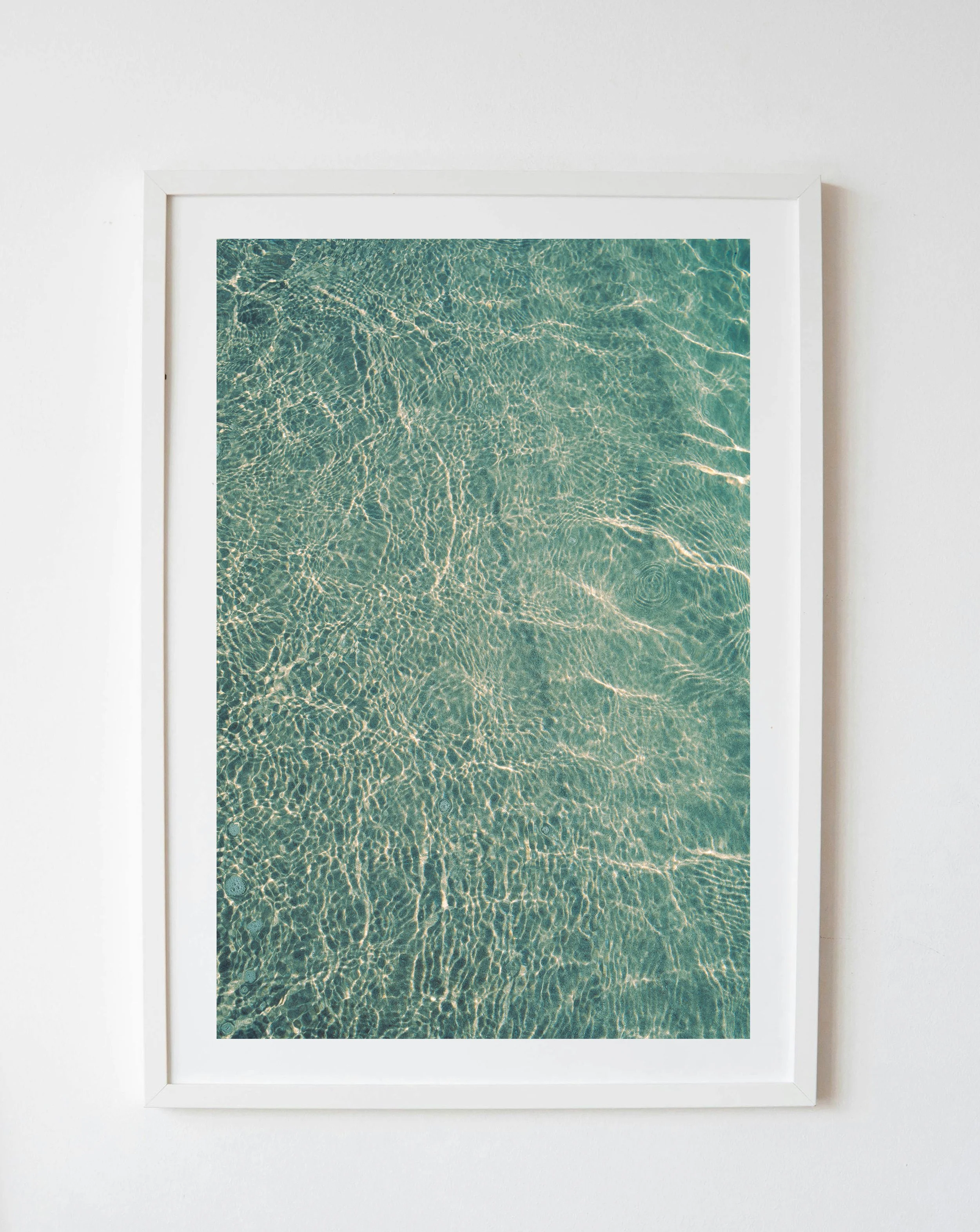 Aqua Depths – Beach Fine Art Print | Isla Arthouse