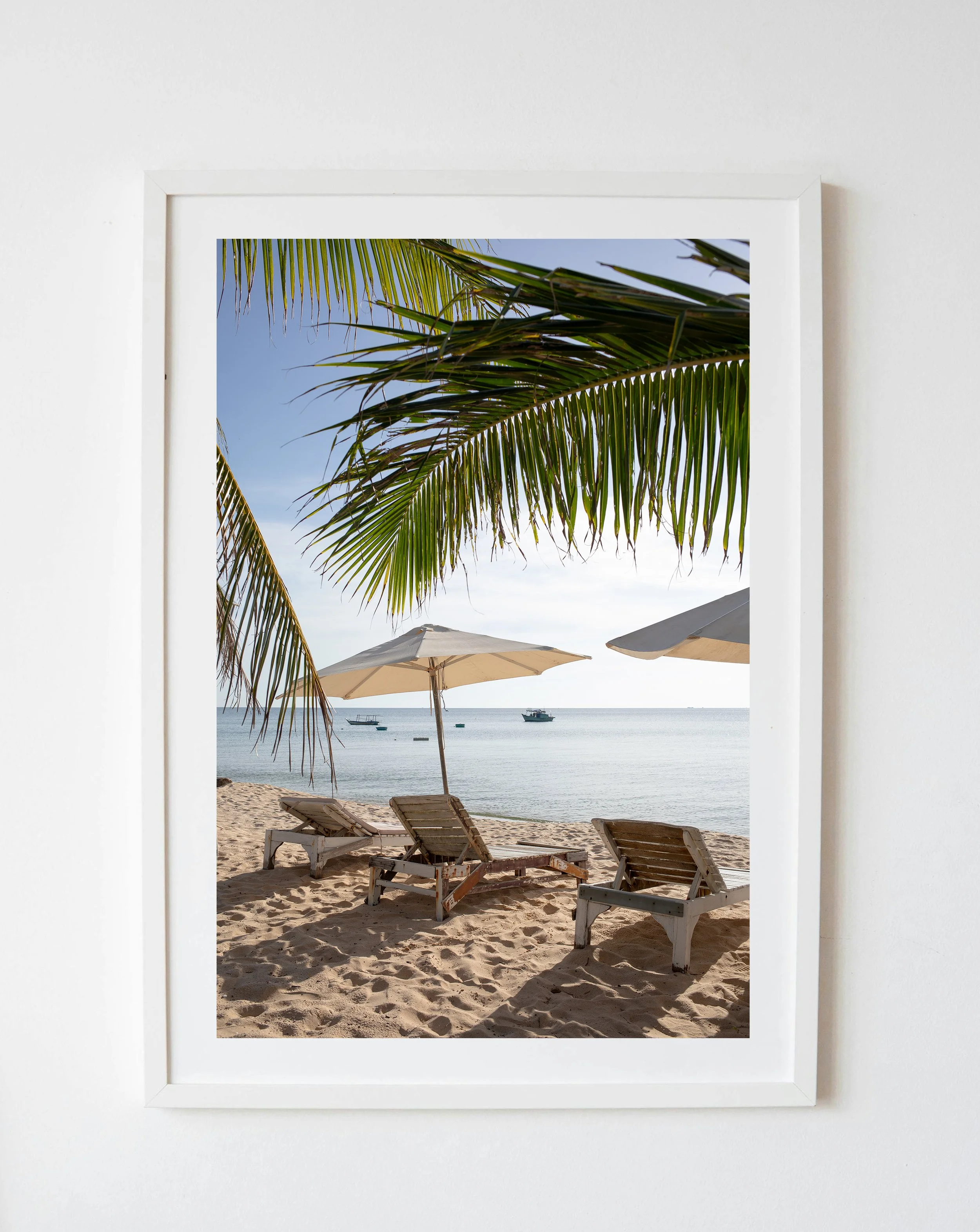 Quiet Shore – Tropical Island Fine Art Print | Isla Arthouse