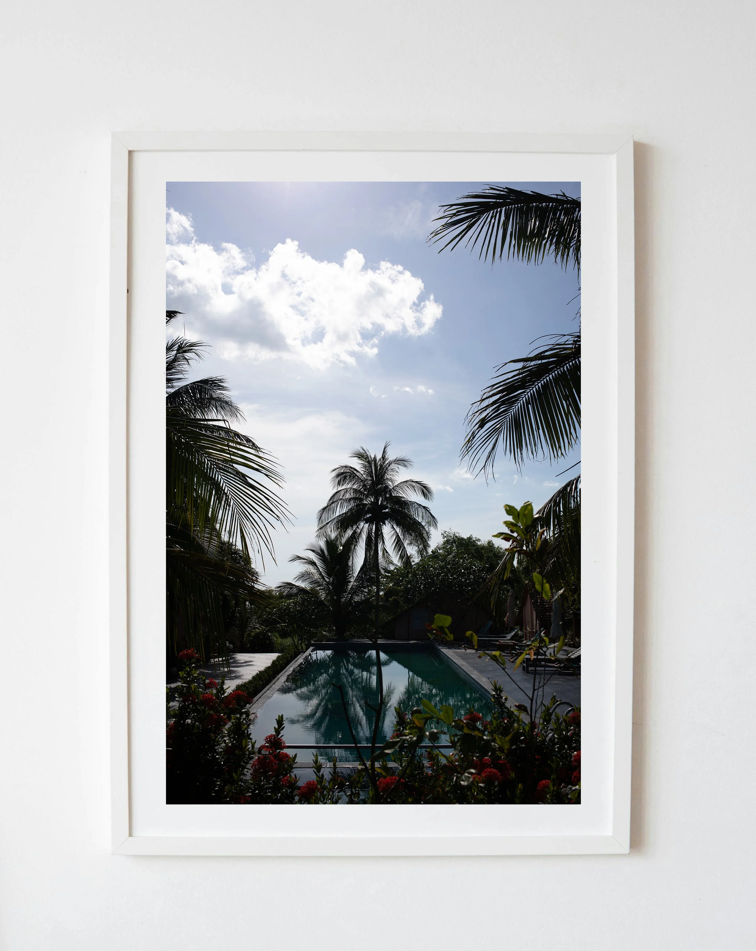 Poolside – Tropical Fine Art Print | Isla Arthouse