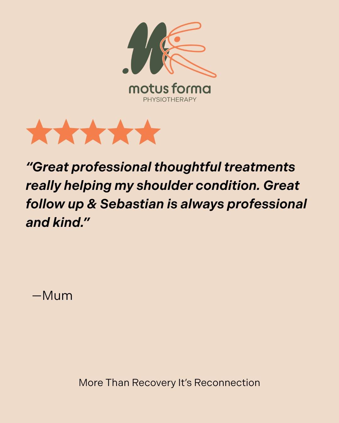 Thanks Mum. 
It's good to know that I can at least get a 5⭐️ review from my Mum.
All jokes aside, It's great to be able help your Mum out when she needs it. 
❤️❤️❤️❤️