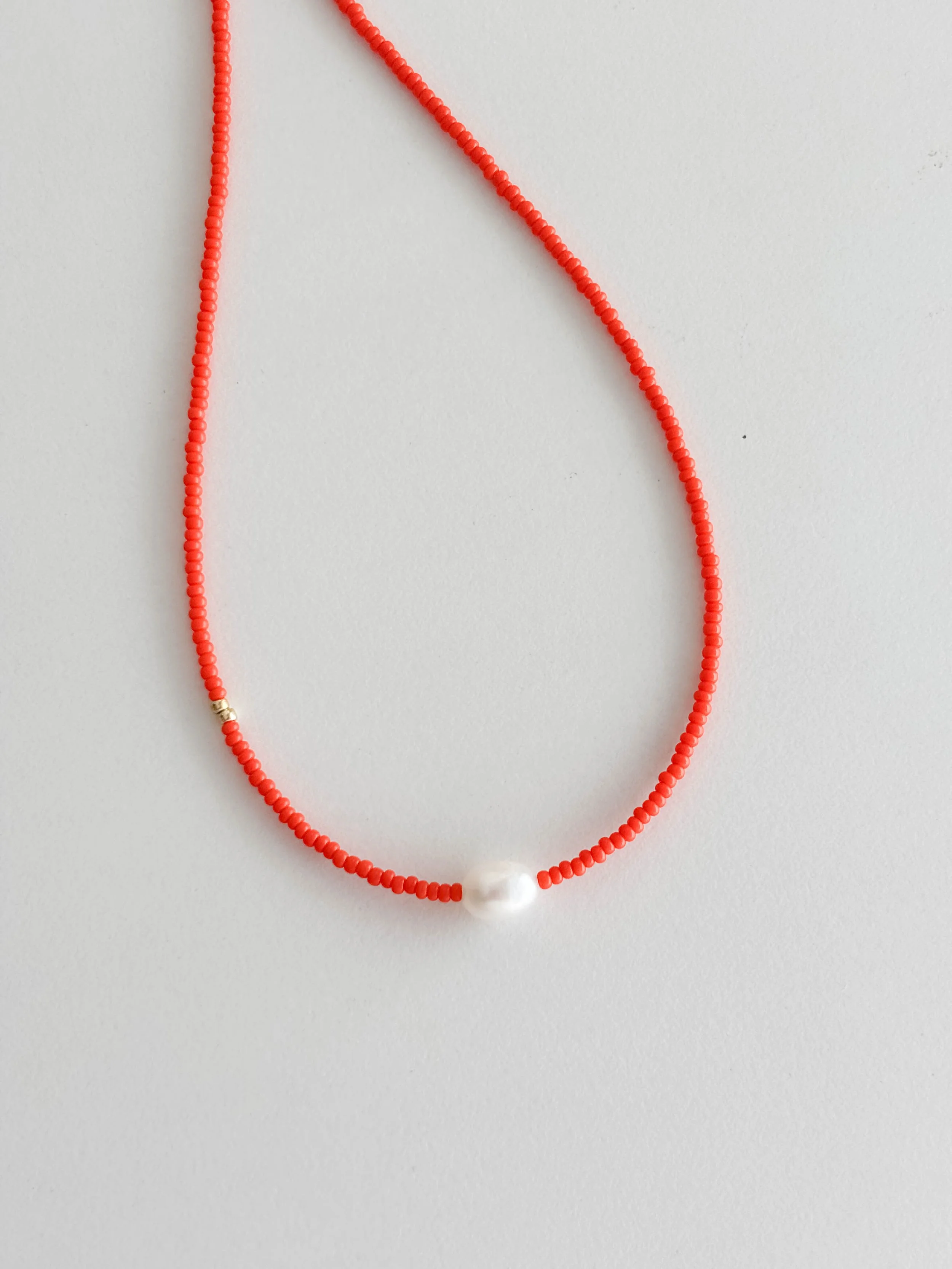 The Staple Necklace 02 | Orange
