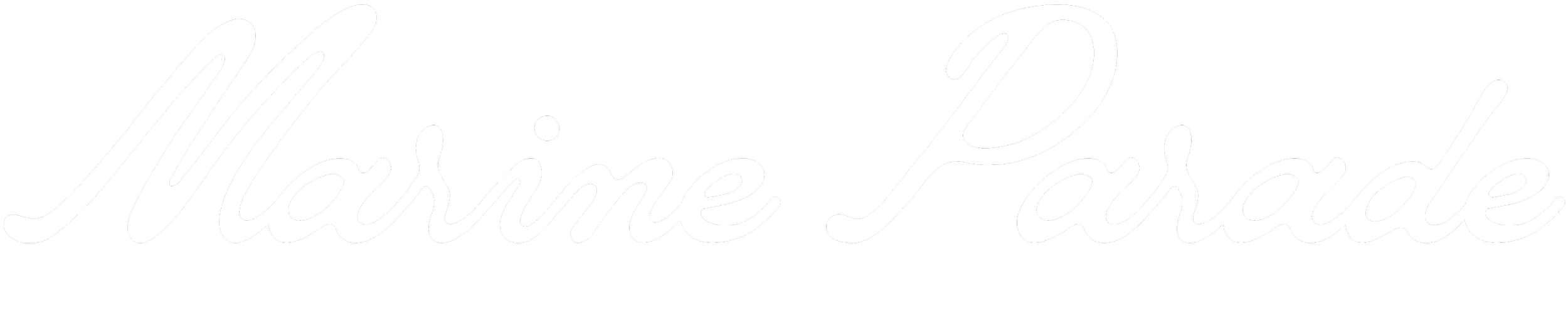 White script text on black background reads 'Maxine Parode'.