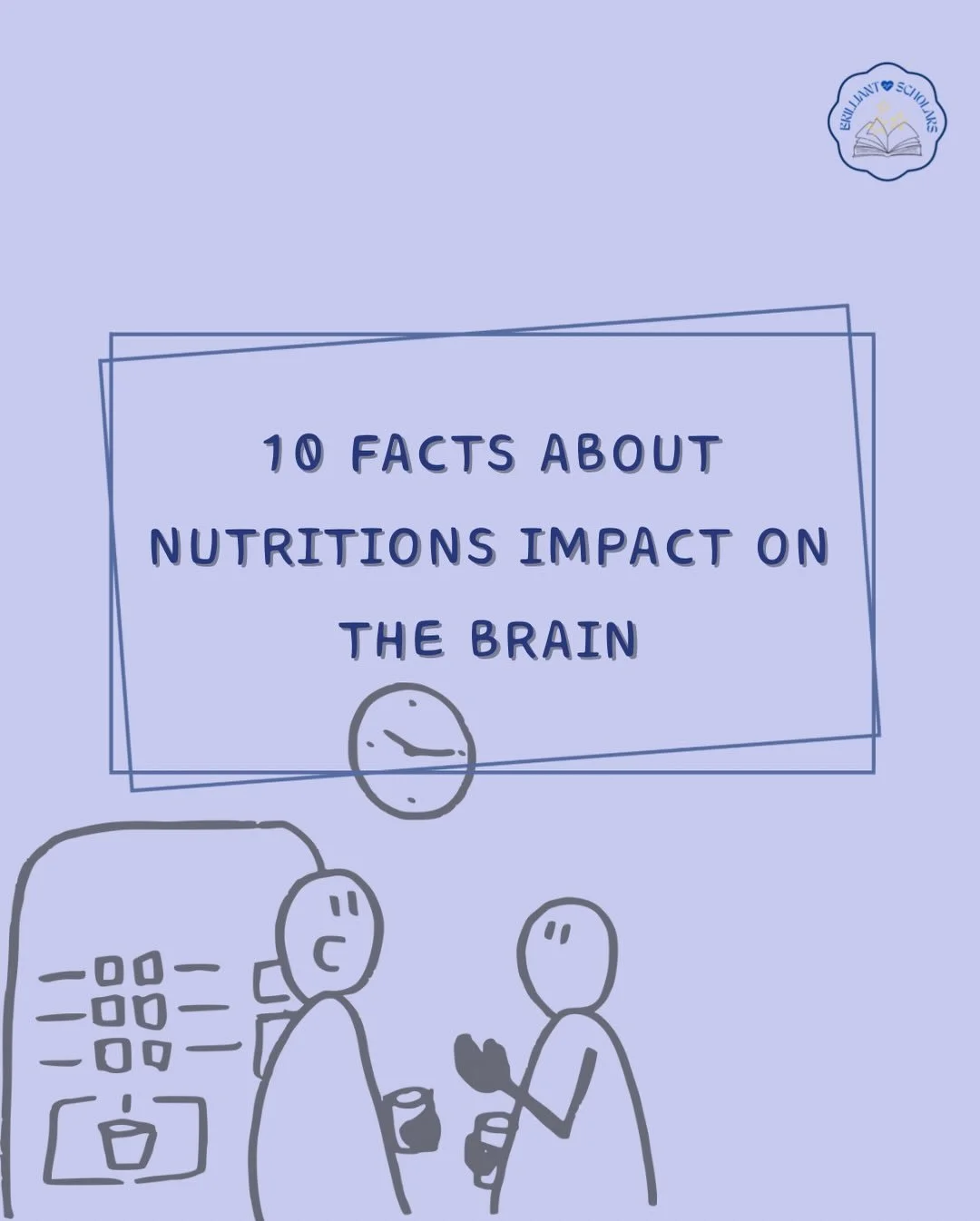 Your brain deserves fuel that helps you show up as your best self.
Swipe to learn how nutrition impacts your energy, clarity, and motivation. 💙

&mdash;

#nutrition #health #brilliantscholars #motivation