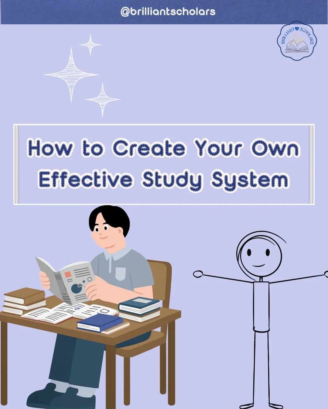 Happy Thanksgiving!! 🦃🤎

Building a study system that actually works for you is one of the best gifts you can give yourself.
Here&rsquo;s how to create one that supports your focus, confidence, and academic wellbeing!!🧠✨

- Brilliant Scholars Team