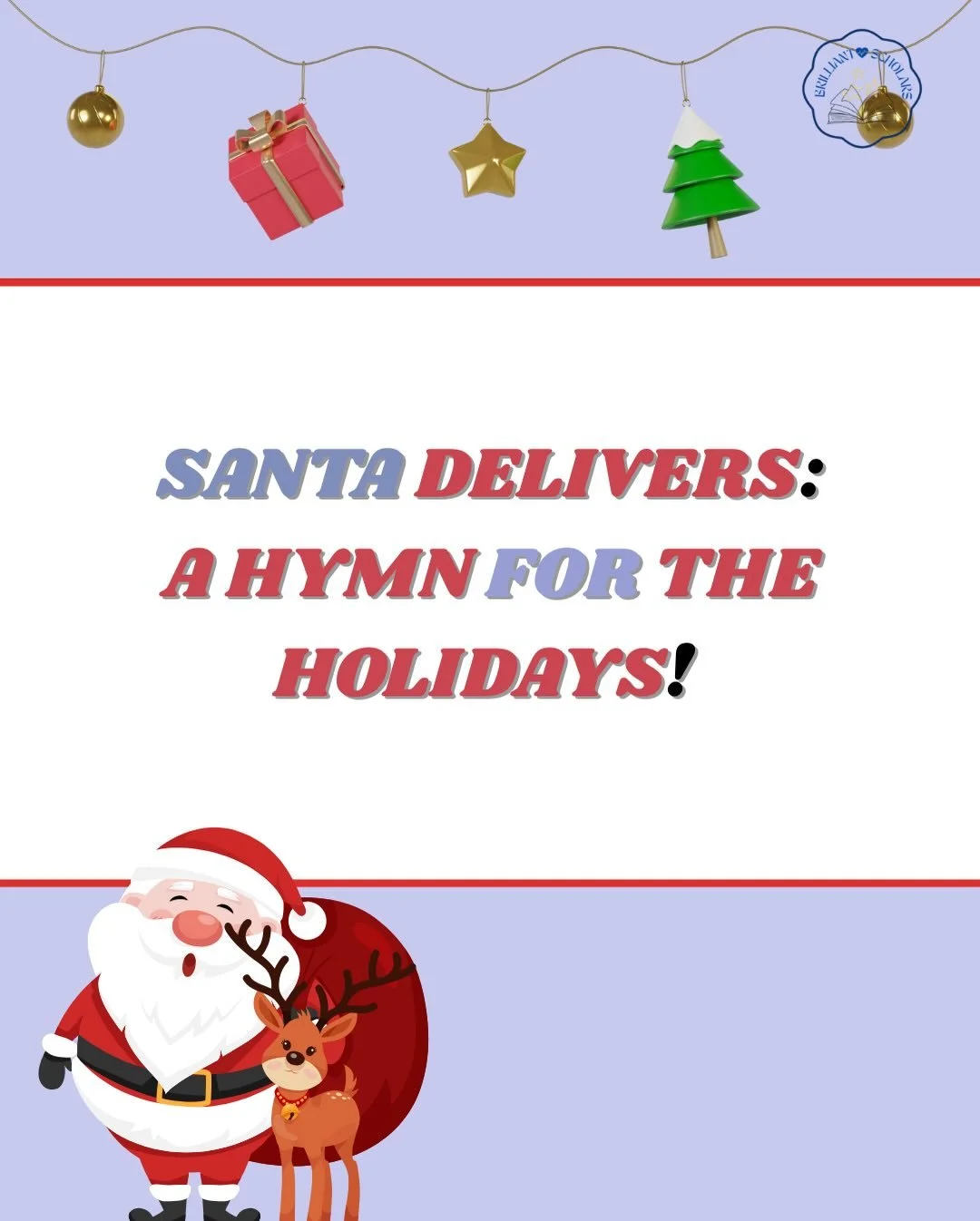 Santa delivers&hellip; and this season, what he&rsquo;s most proud of is your growth. 🎄✨ Keep going. Keep shining! 

-

#brilliantscholars #motivation #holidays