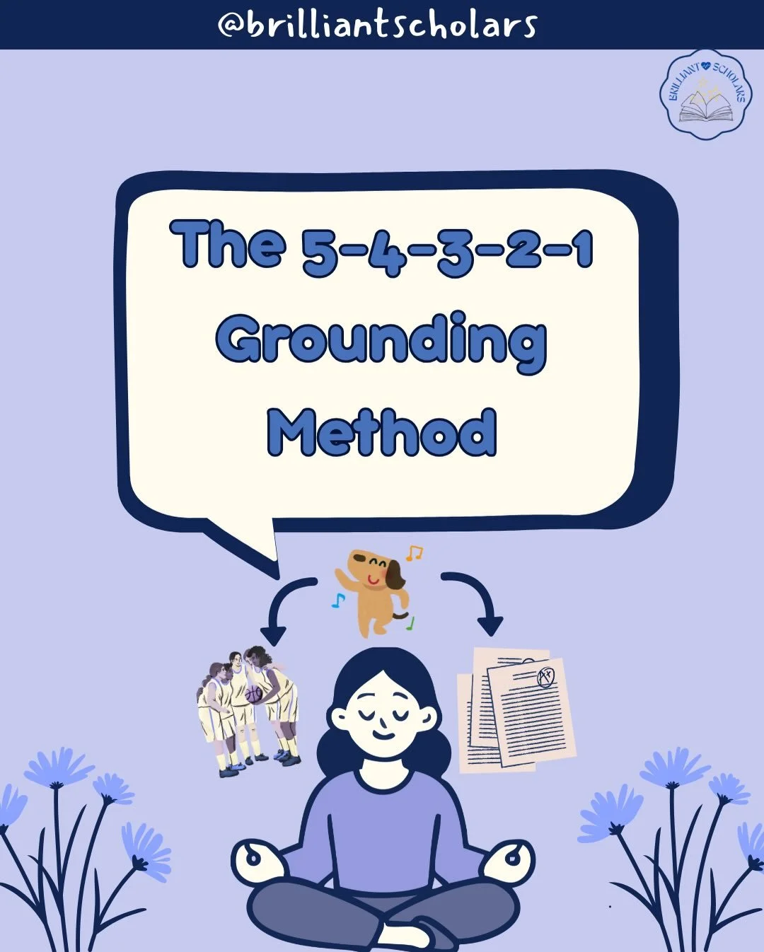 We&rsquo;re back from winter break and back to posting!!❄️

Starting the new semester with something we all need: the grounding method to reset, breathe, and take care of our mental health. A great way to step into school calm, focused, and ready.

-