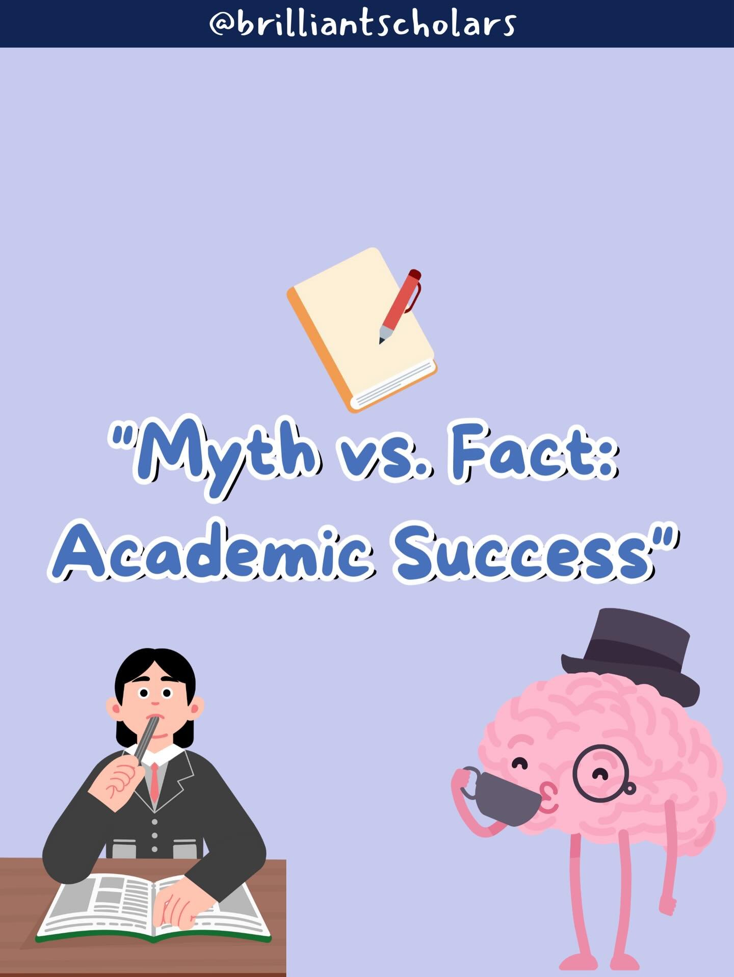 Myth vs. fact: Academic success isn&rsquo;t about burnout&mdash;it&rsquo;s about balance. 💙
Rest, consistency, and strategy matter more than all-nighters.