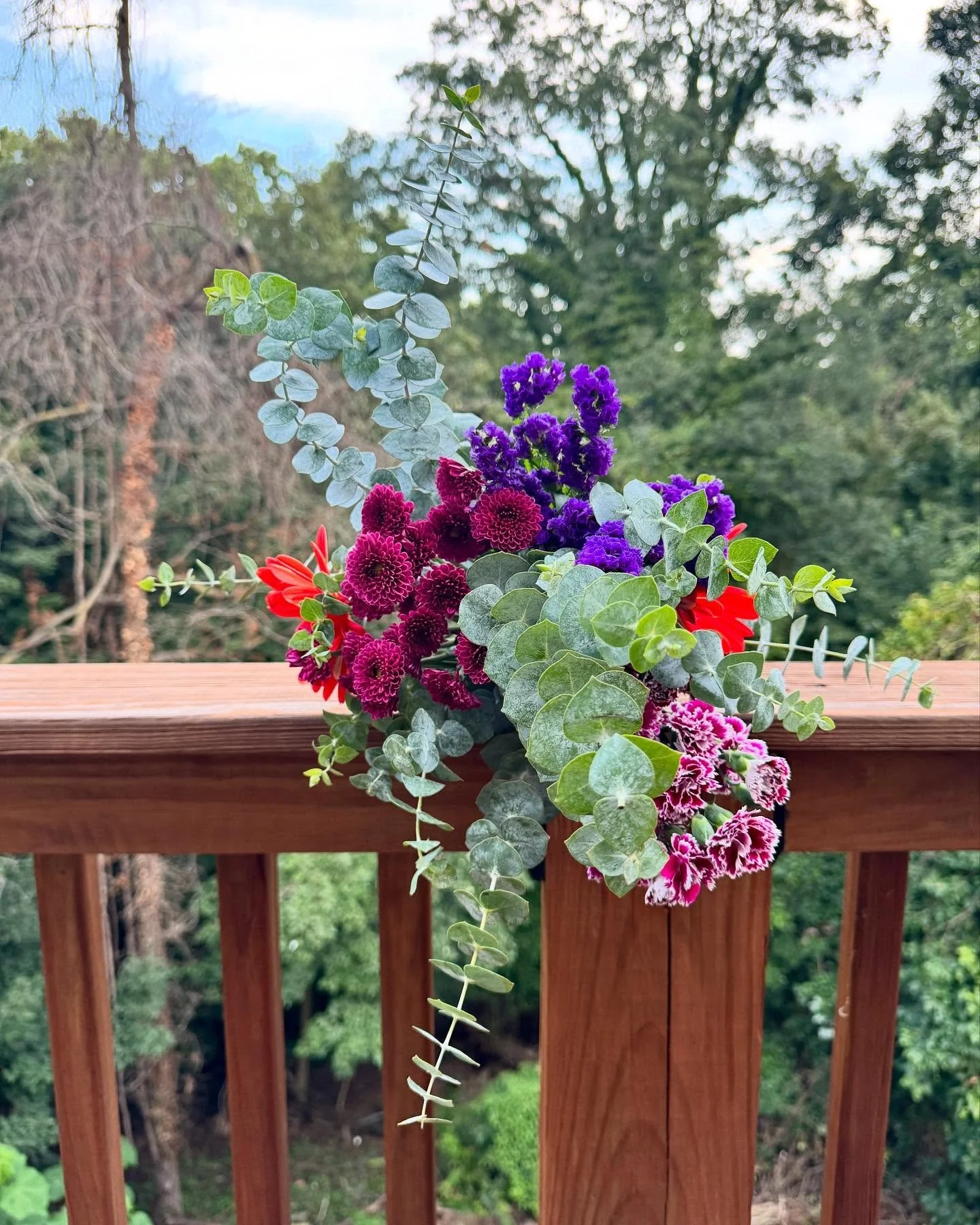 Fearless florals with a wild heart. 🌿

Meet Liem &mdash; a brave burst of blooms with playful energy and grounding eucalyptus. For the ones who lead with courage and never shy from color. 💥

#MarburyAndVine #BouquetOfTheDay #Liem #BoldBlooms #Brave