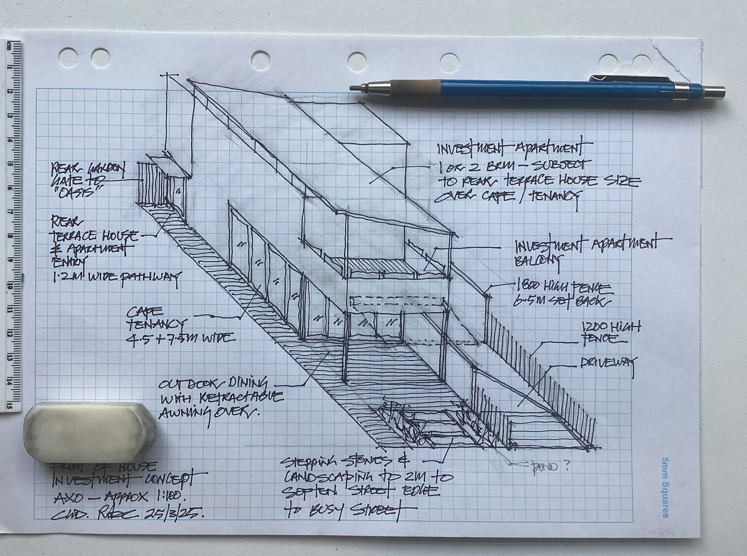 DRAWING BY HAND IS THINKING ON PAPER...