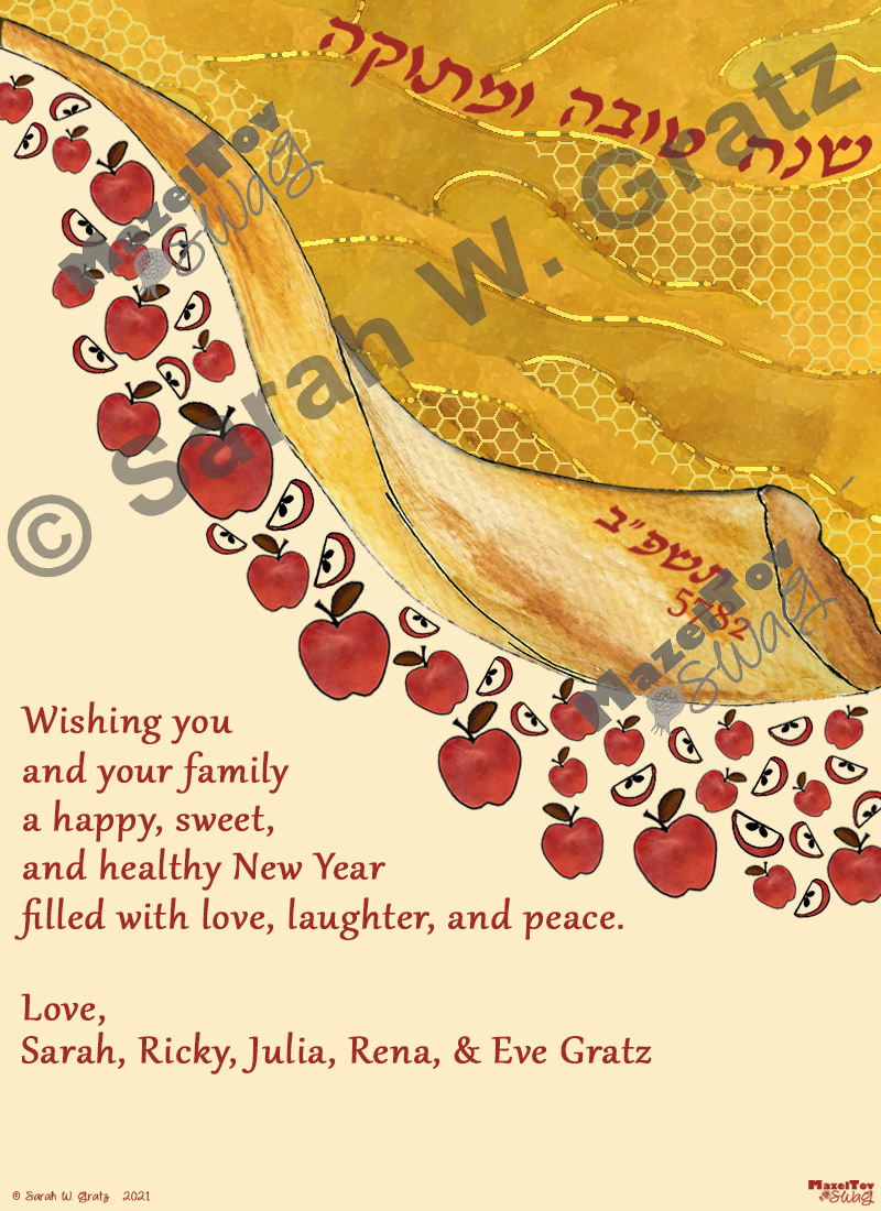 Apples & Honey with Shofar