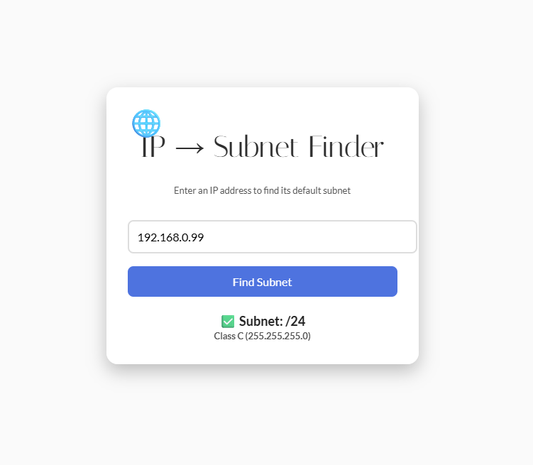 Subnet Finder: A Simple Tool That Makes Networking Easier