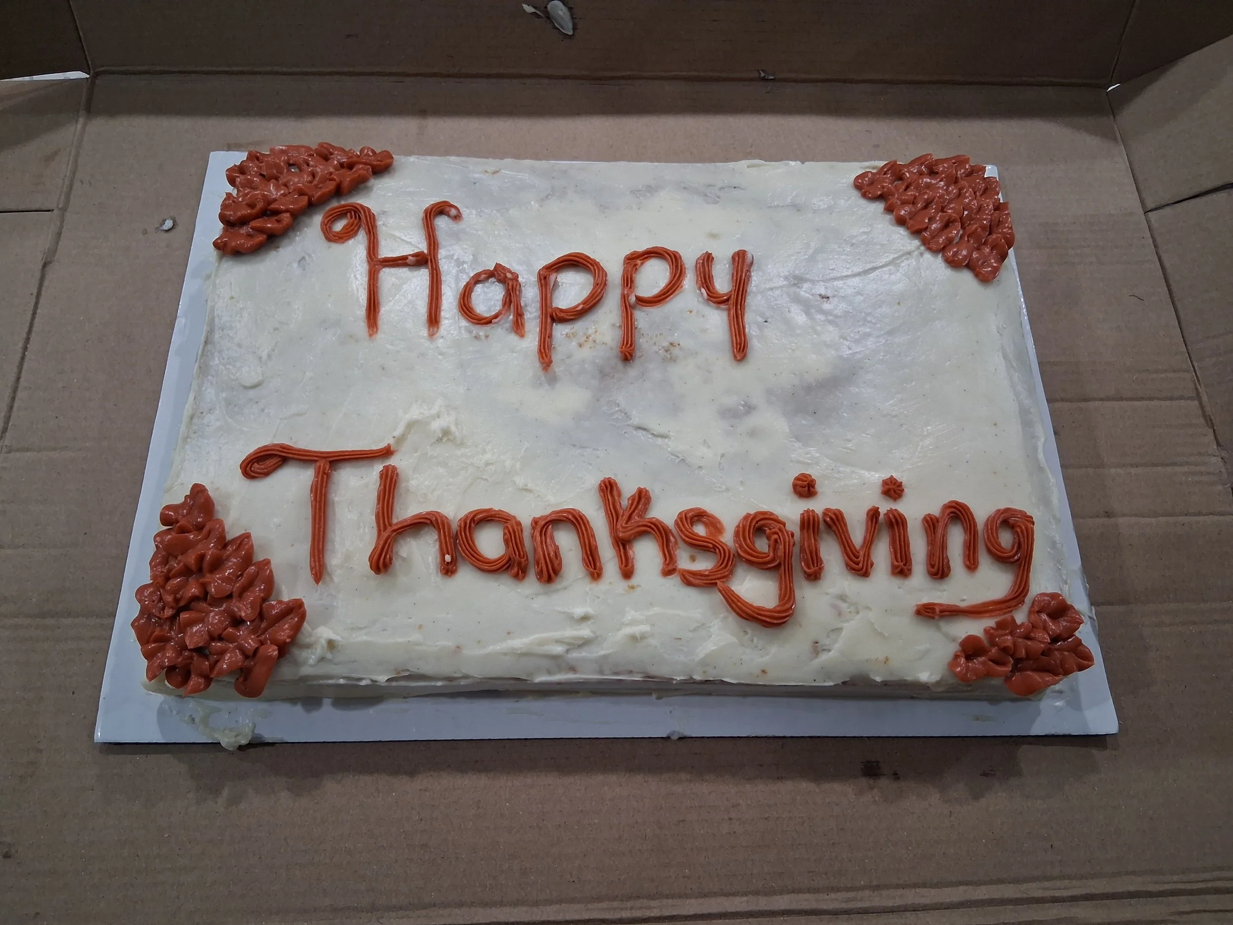 9 by 13 Half Sheet December Deals Cake