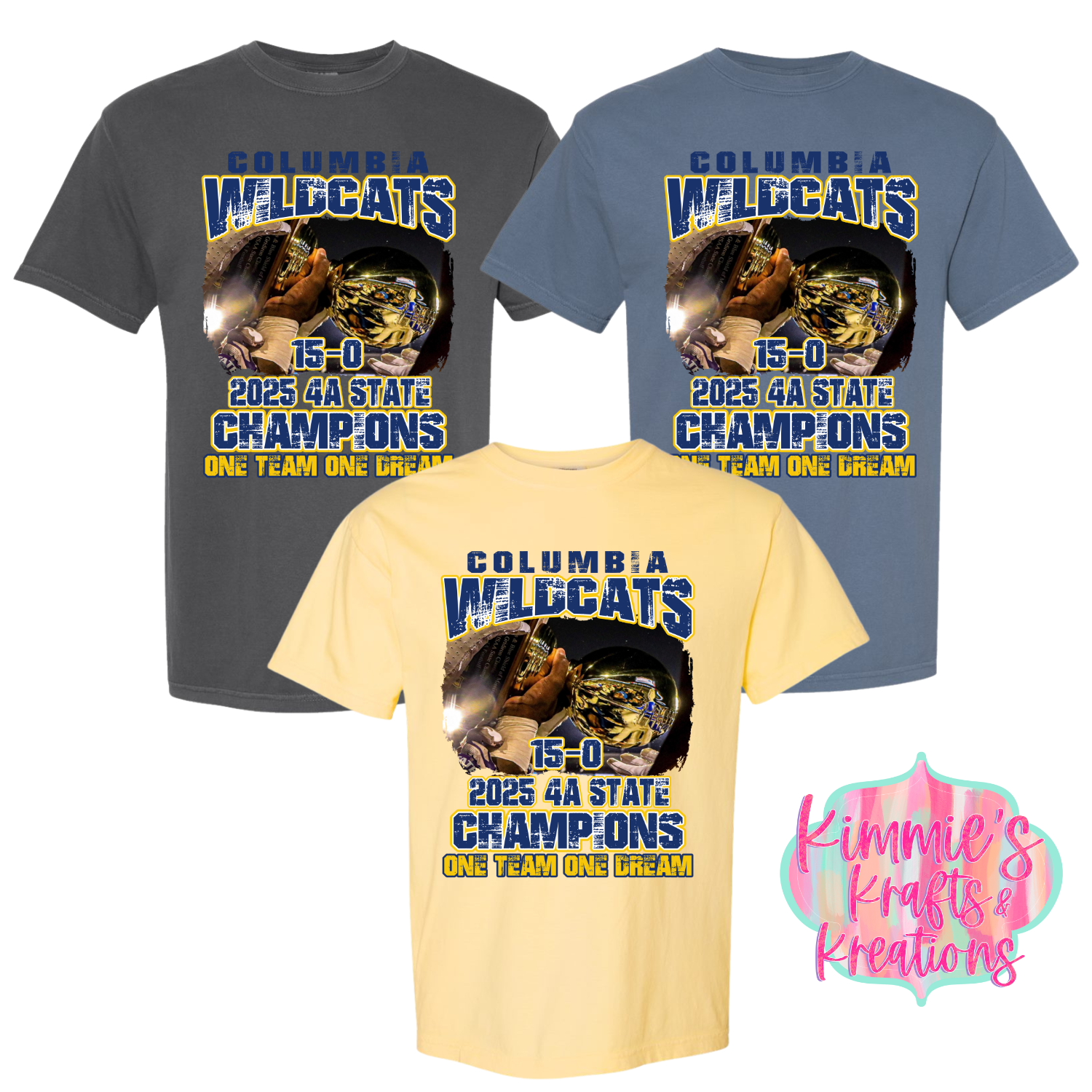 CHS Wildcat 4A State Champion Tee PREORDER