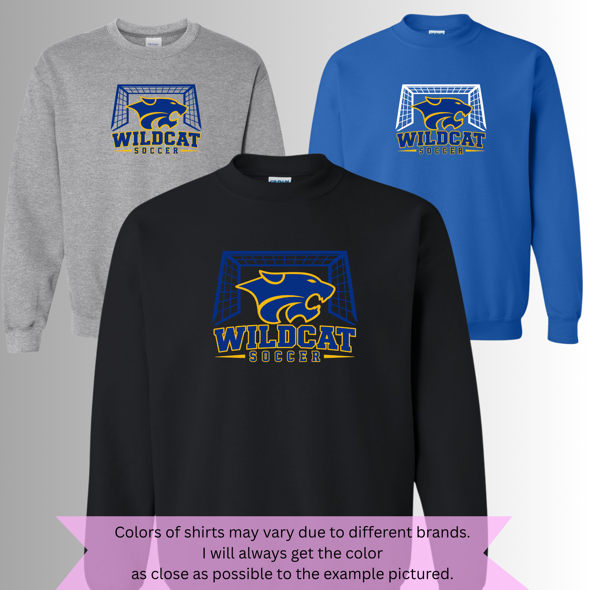 Wildcat Soccer Long Sleeves & Sweatshirts