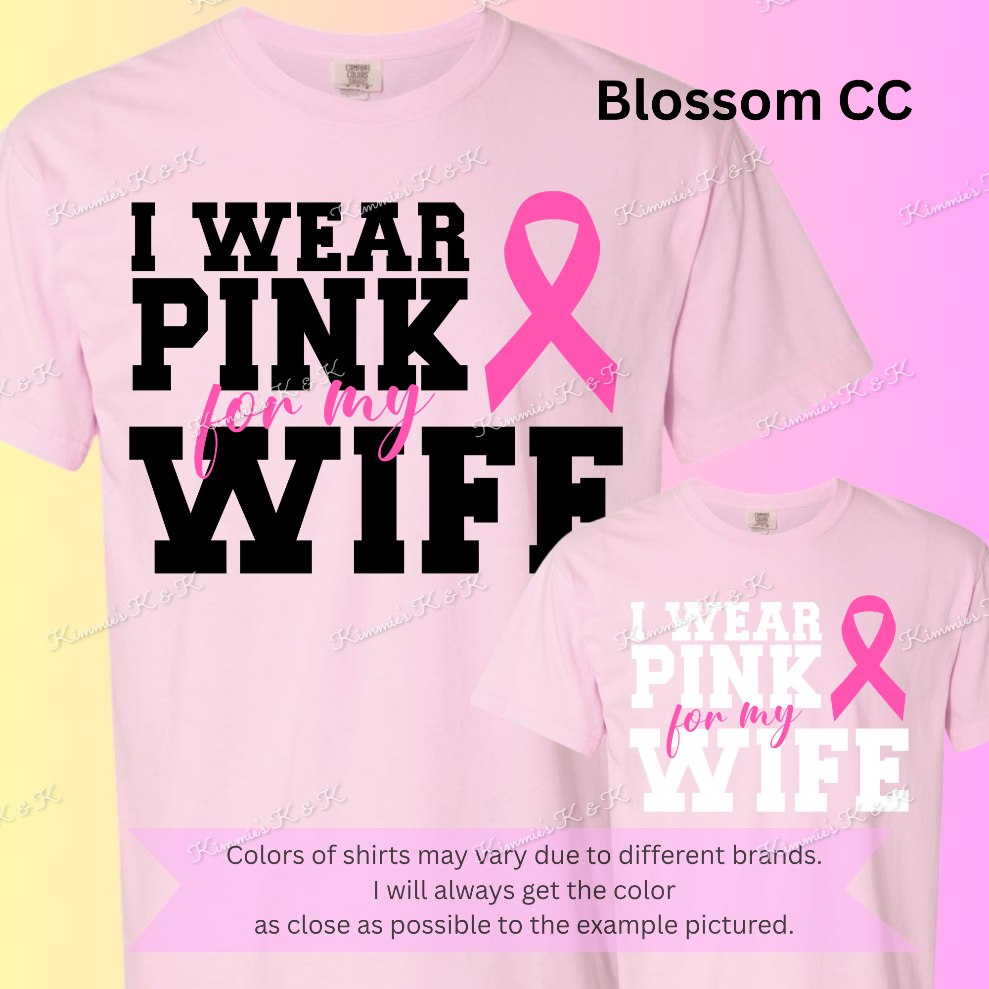 I Wear Pink For My Wife