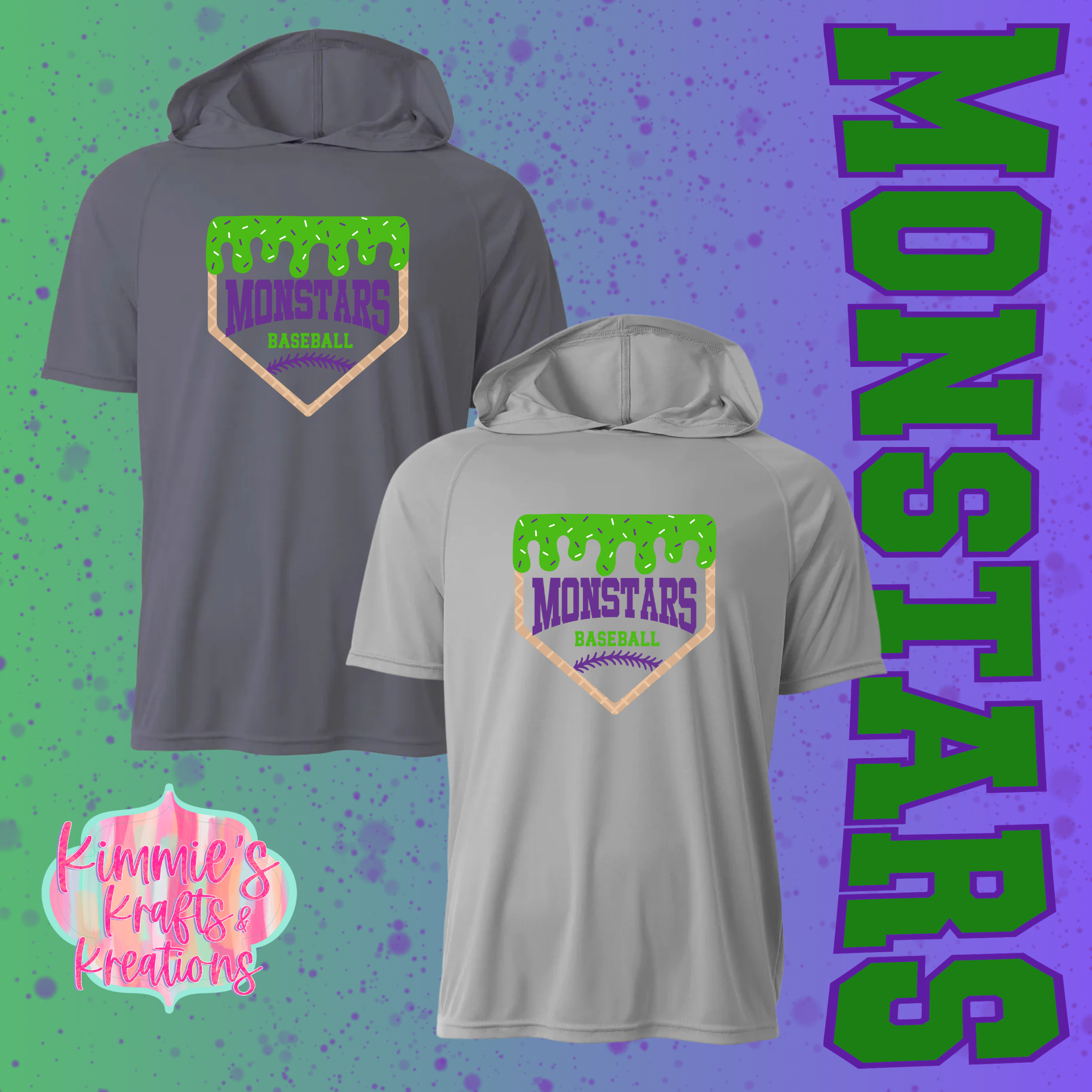 Monstars Baseball Drip