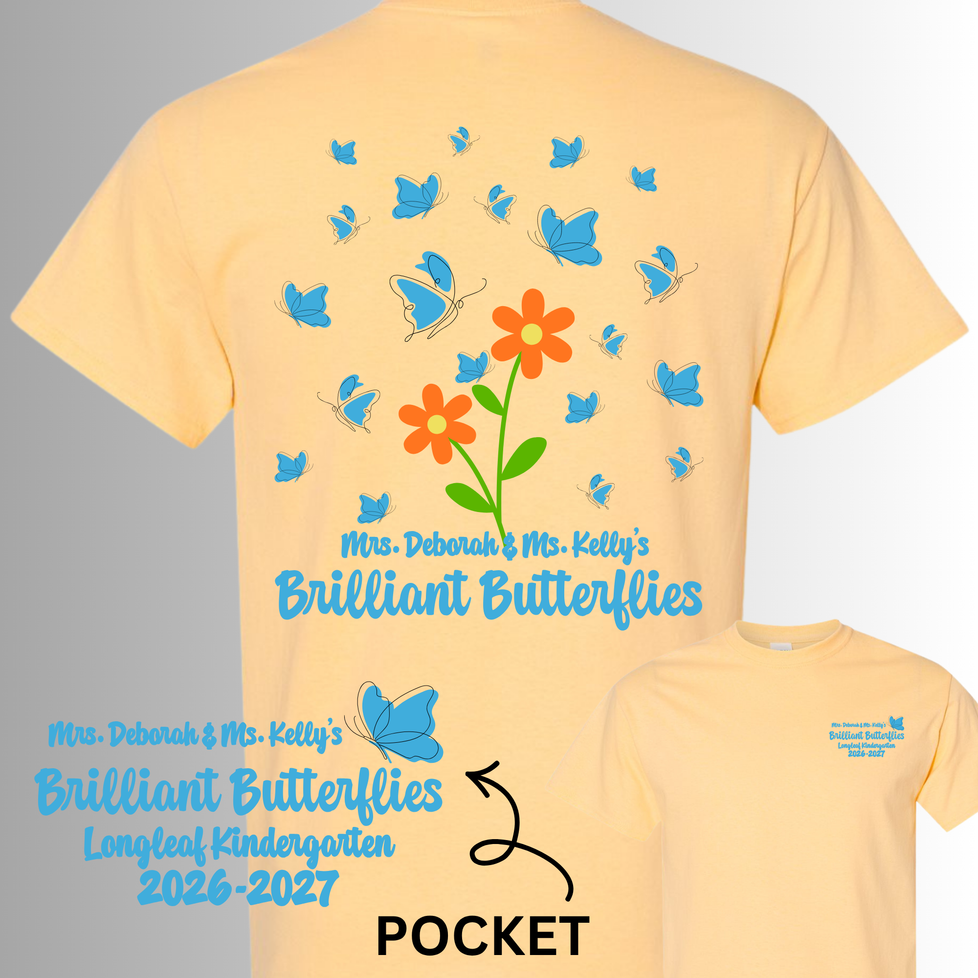 Longleaf Kindergarten Mrs. Deborah and Ms. Kelly's Brilliant Butterflies
