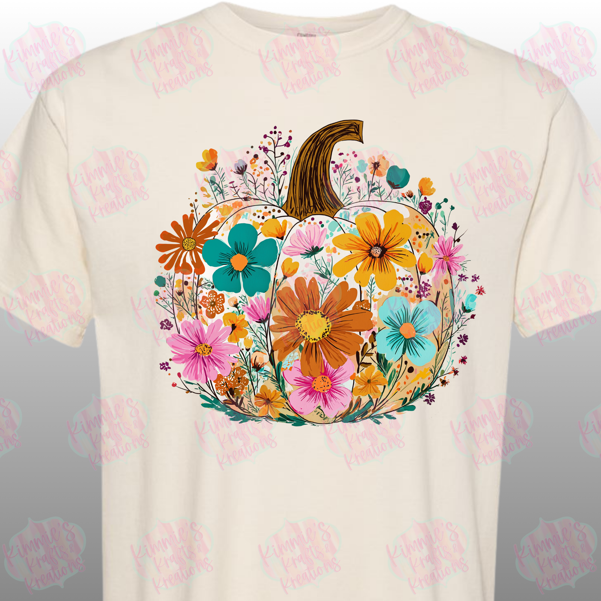 Floral Pumpkin
