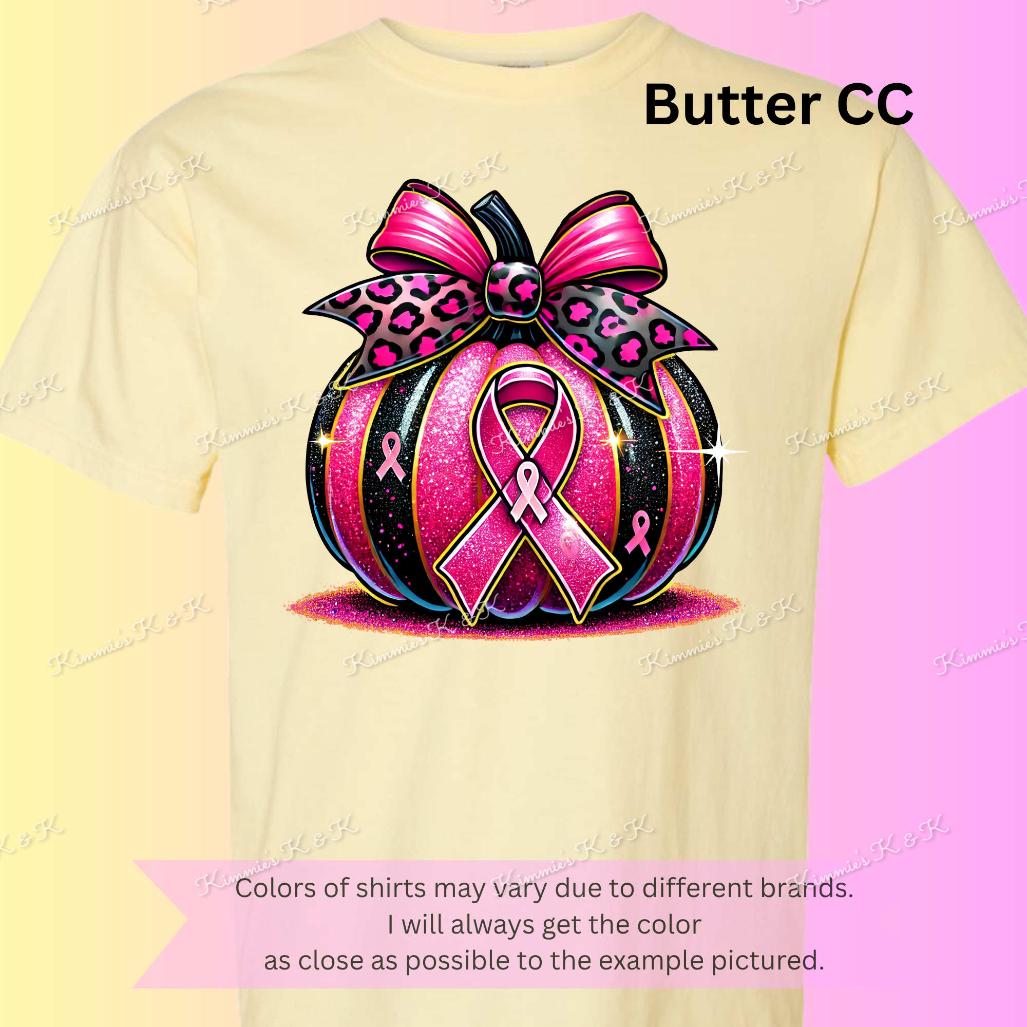 Breast Cancer Awareness Pumpkin