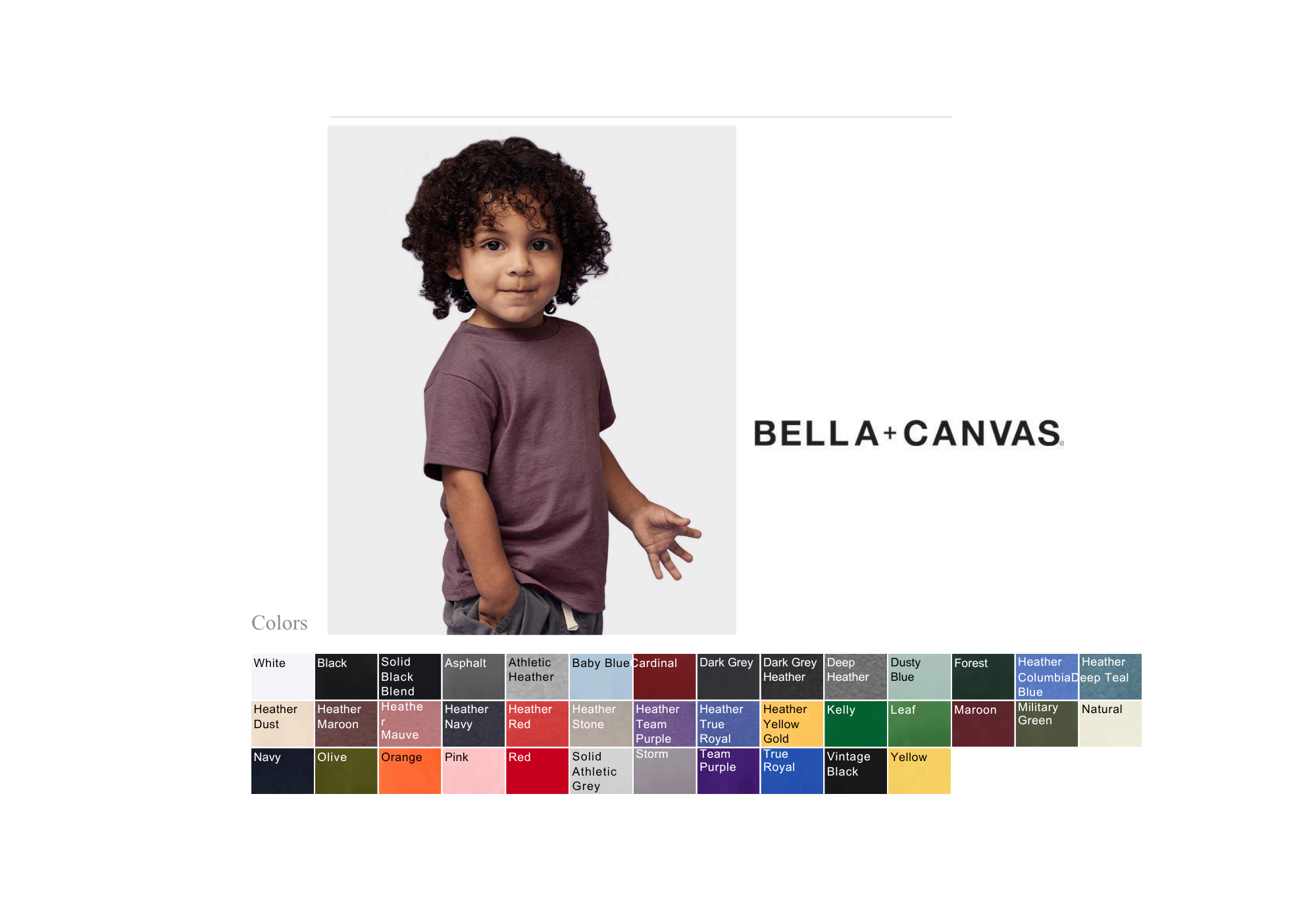 TODDLER Bella + Canvas