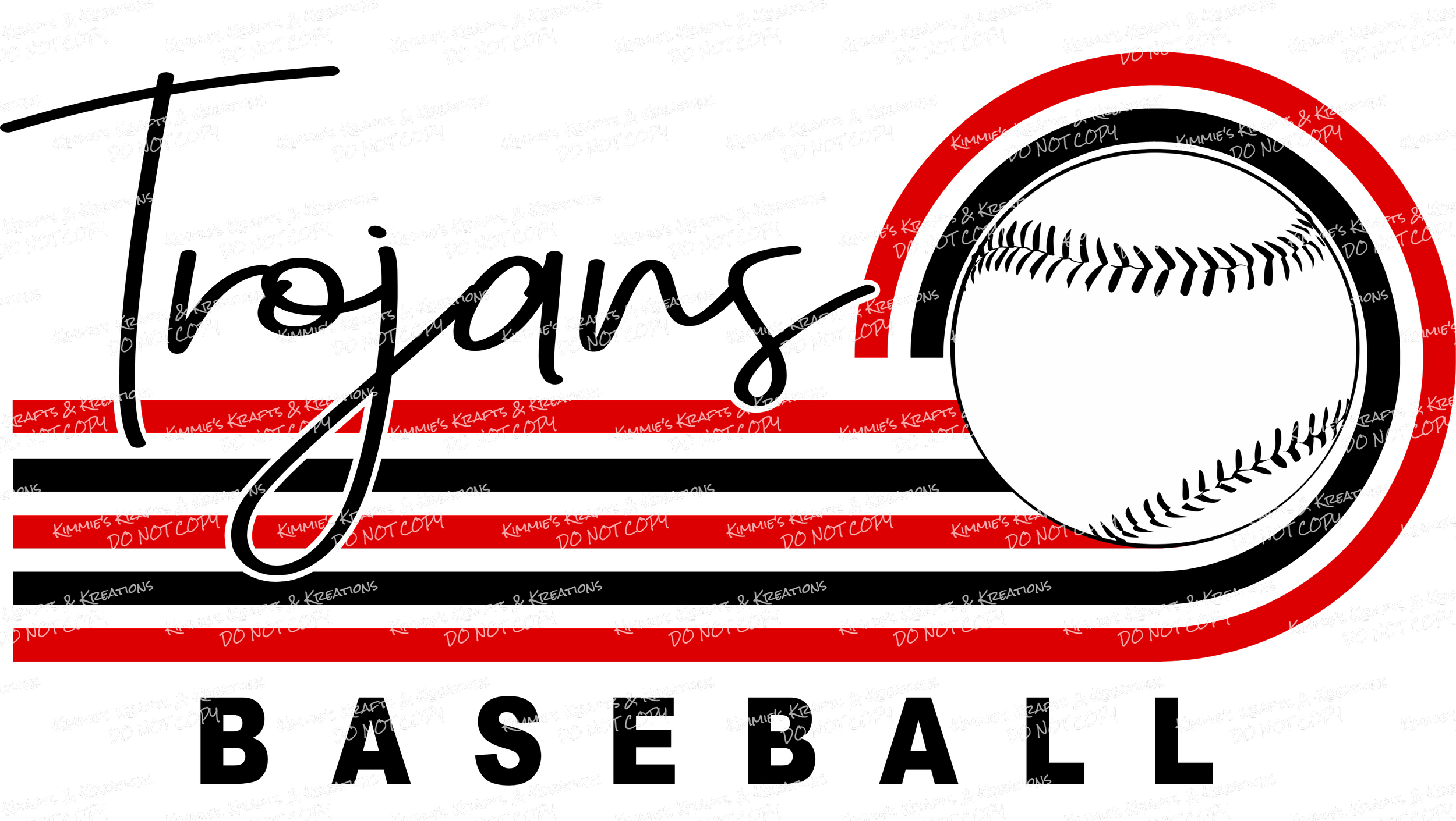 Trojans Baseball Retro
