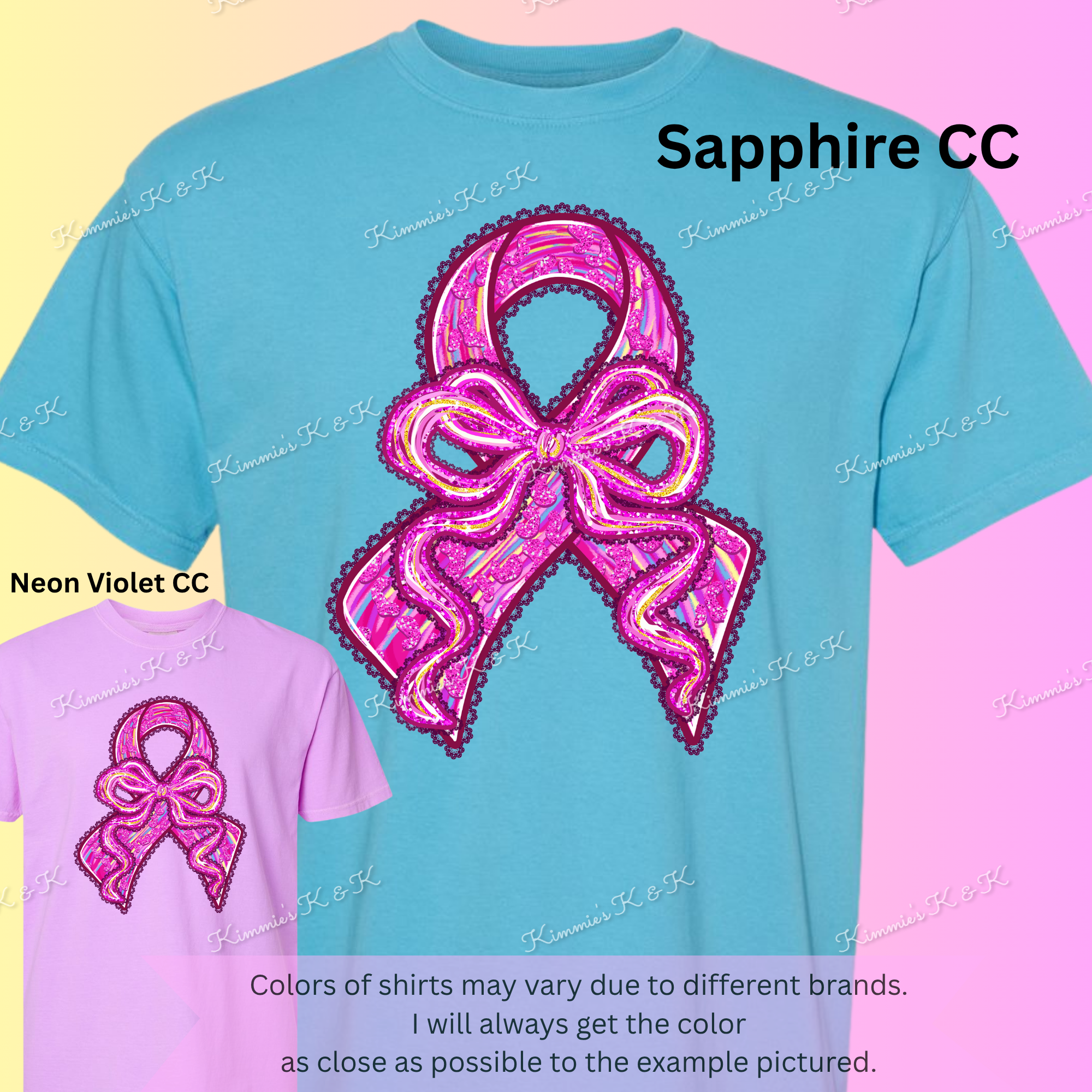 Lace Breast Cancer Ribbon