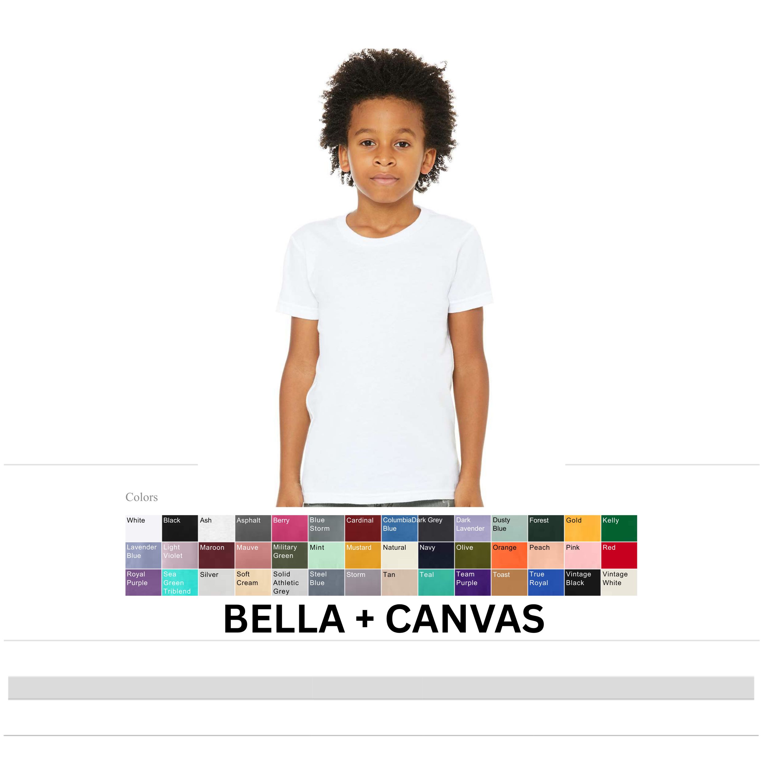 Bella+Canvas YOUTH