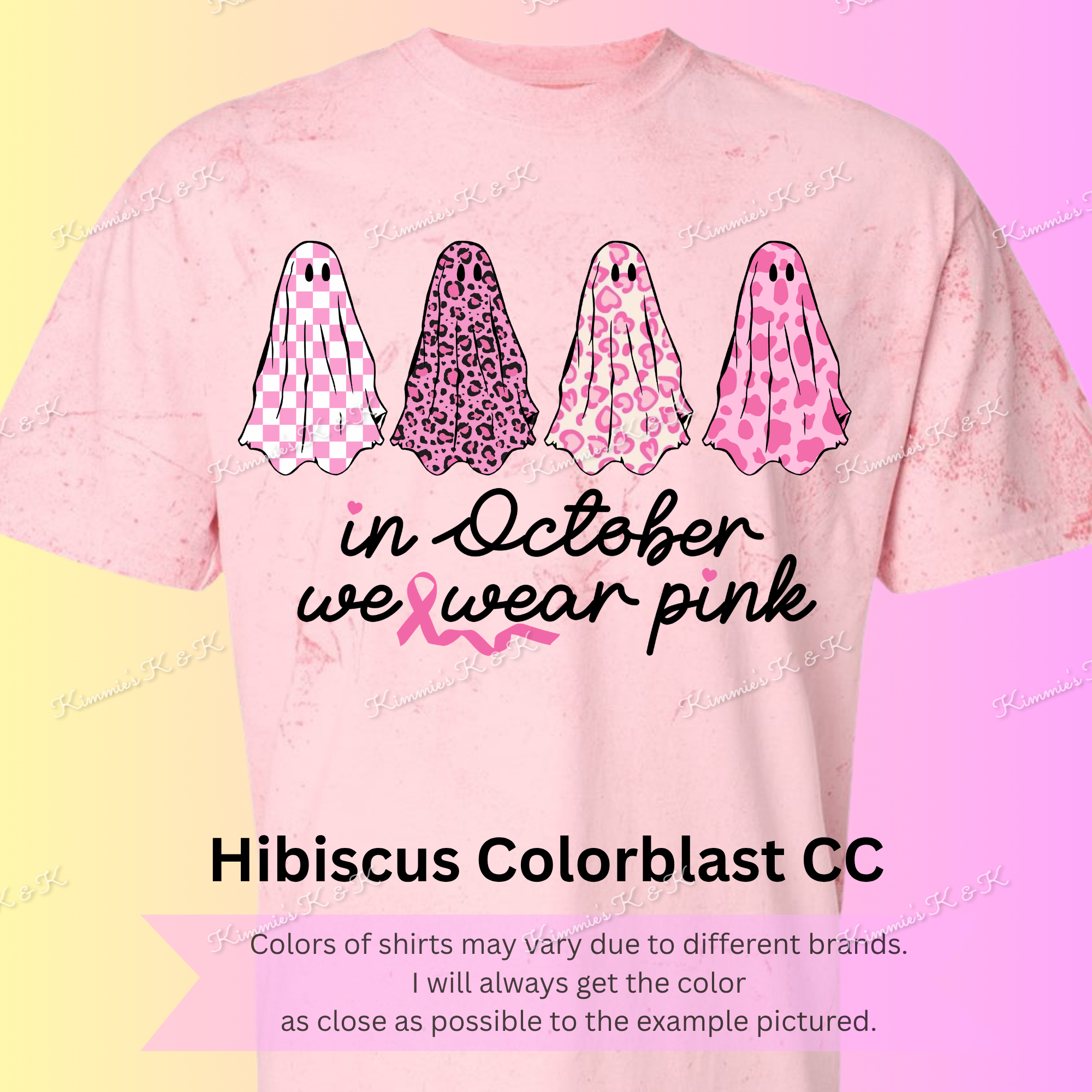 In October We Wear Pink Ghost