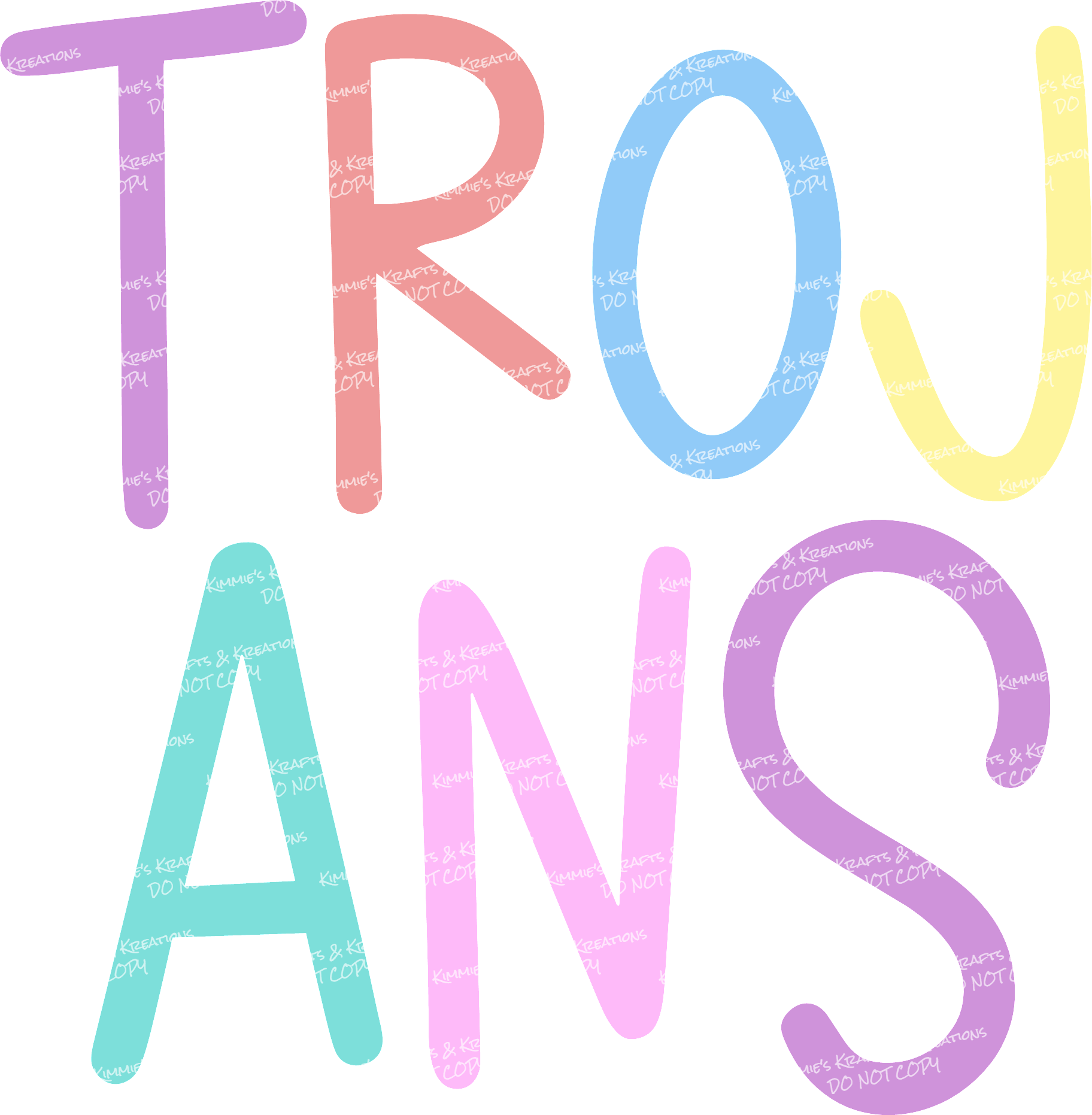Pastel Trojans