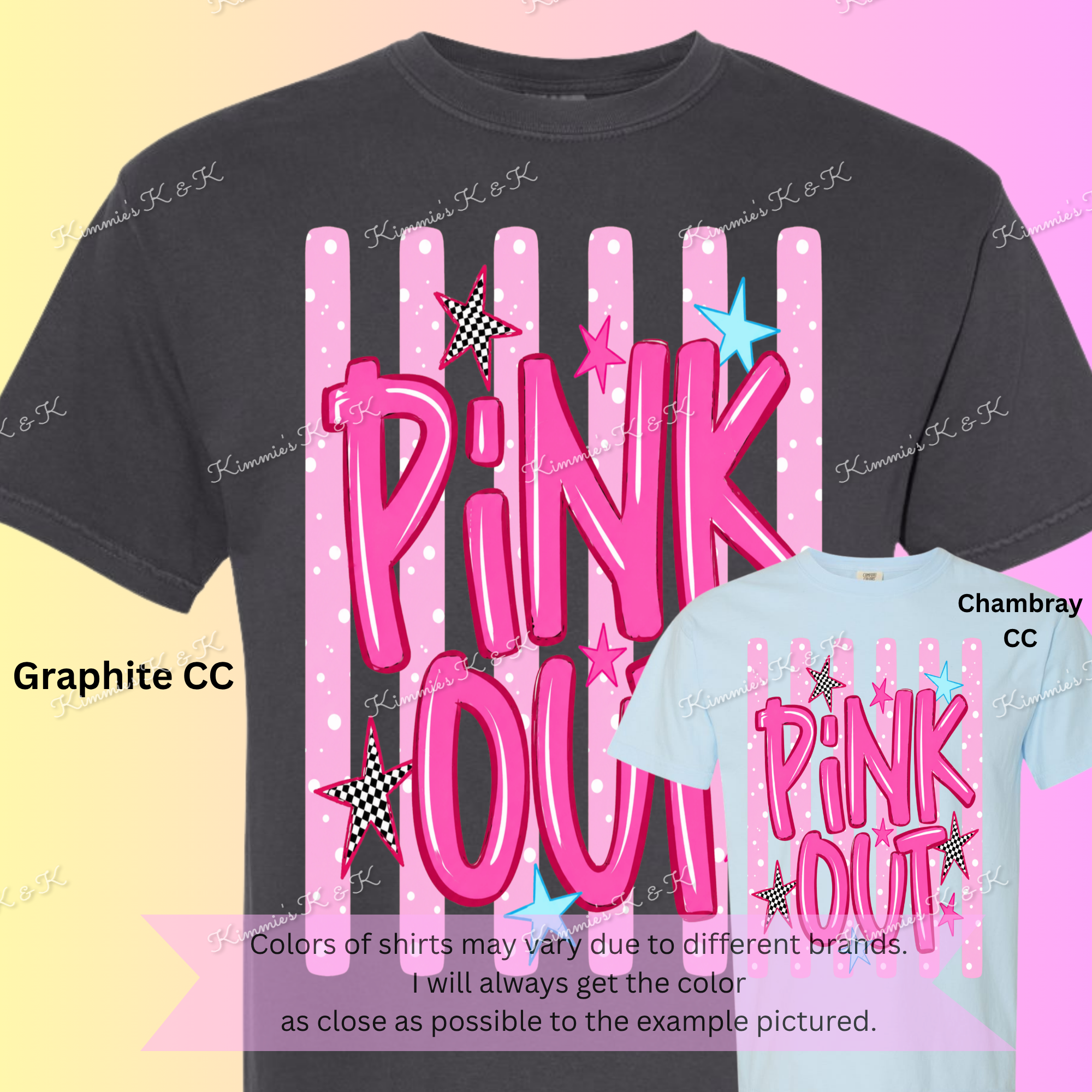 Pink Out Stars and Stripes