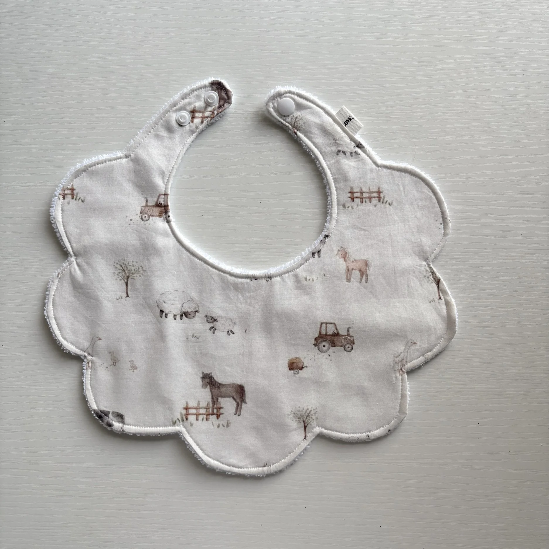 Farm Friends Bib